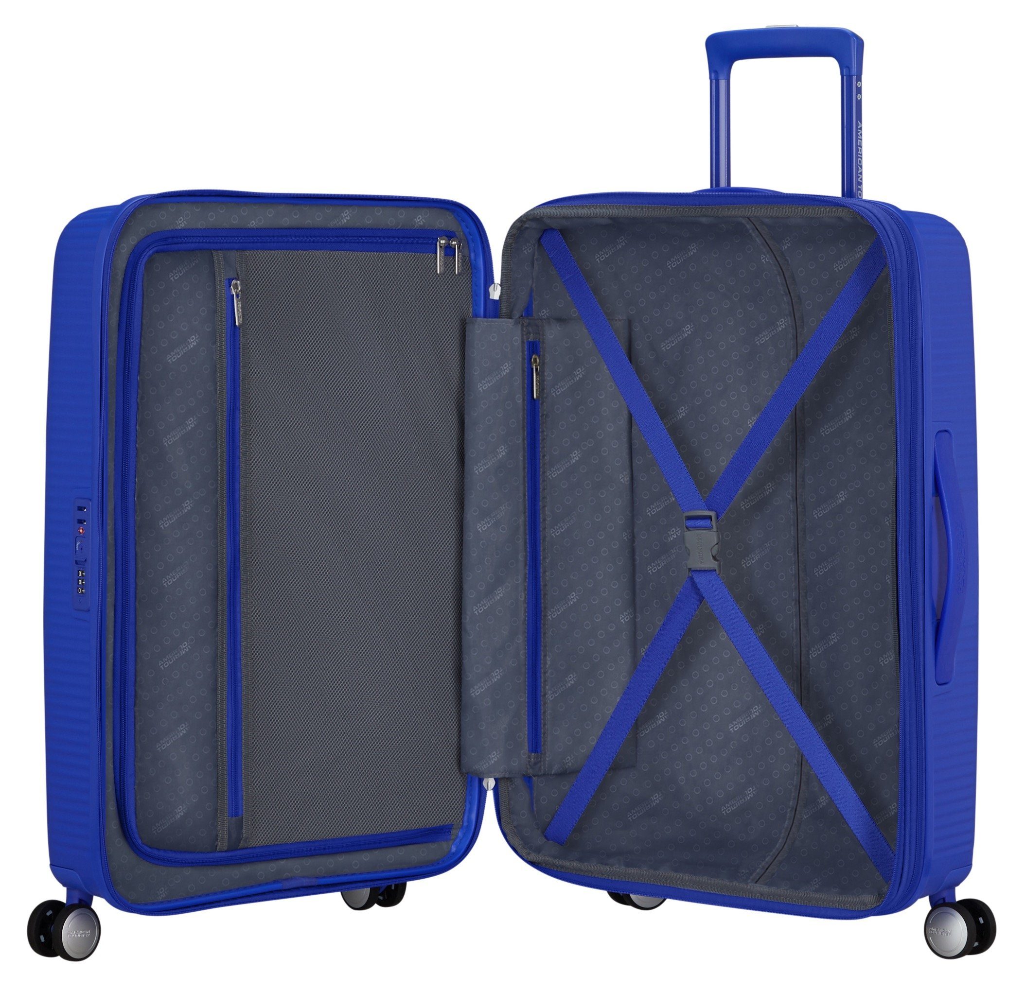 American Tourister® Hardshell-trolley SOUNDBOX 77 Reiskoffer trolley incheckbagage TSA-cijferslot volumevergroting