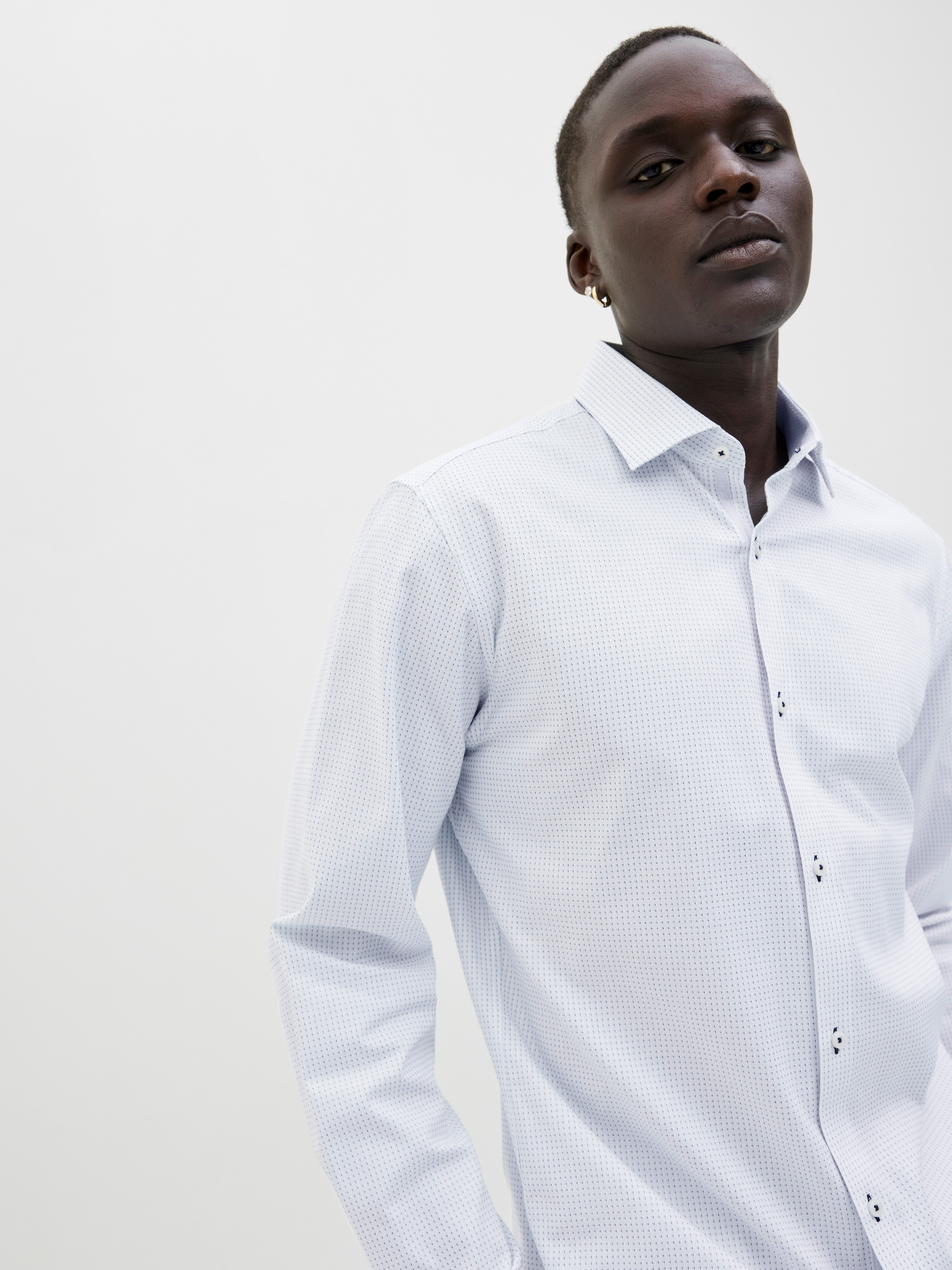 Jack & Jones Overhemd met lange mouwen JPRBLAPARKER DETAIL L/S SHIRT NOOS
