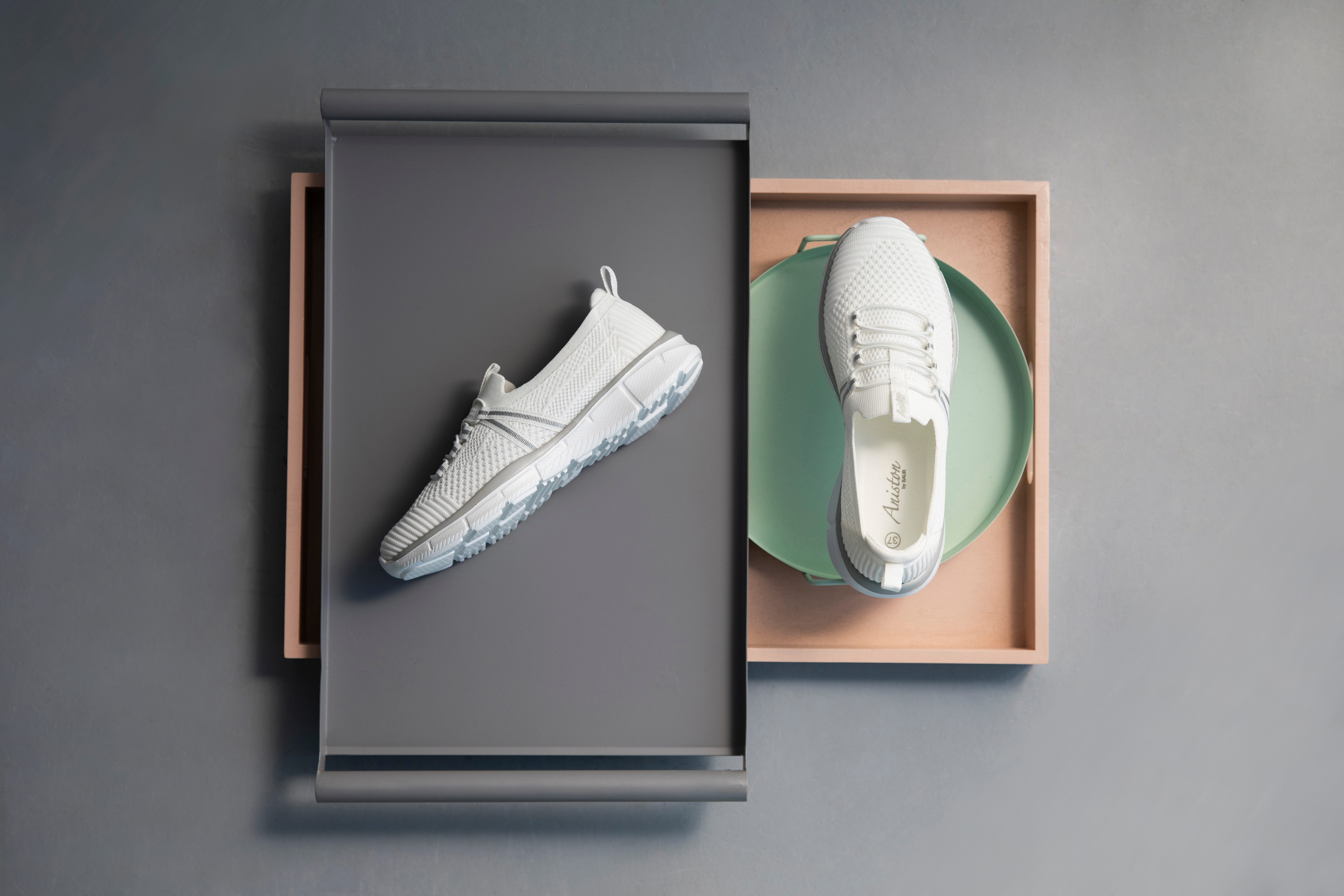 Aniston SHOES Slip-on sneakers , vrijetijdsschoen, lage schoen, veterschoen - nieuwe collectie