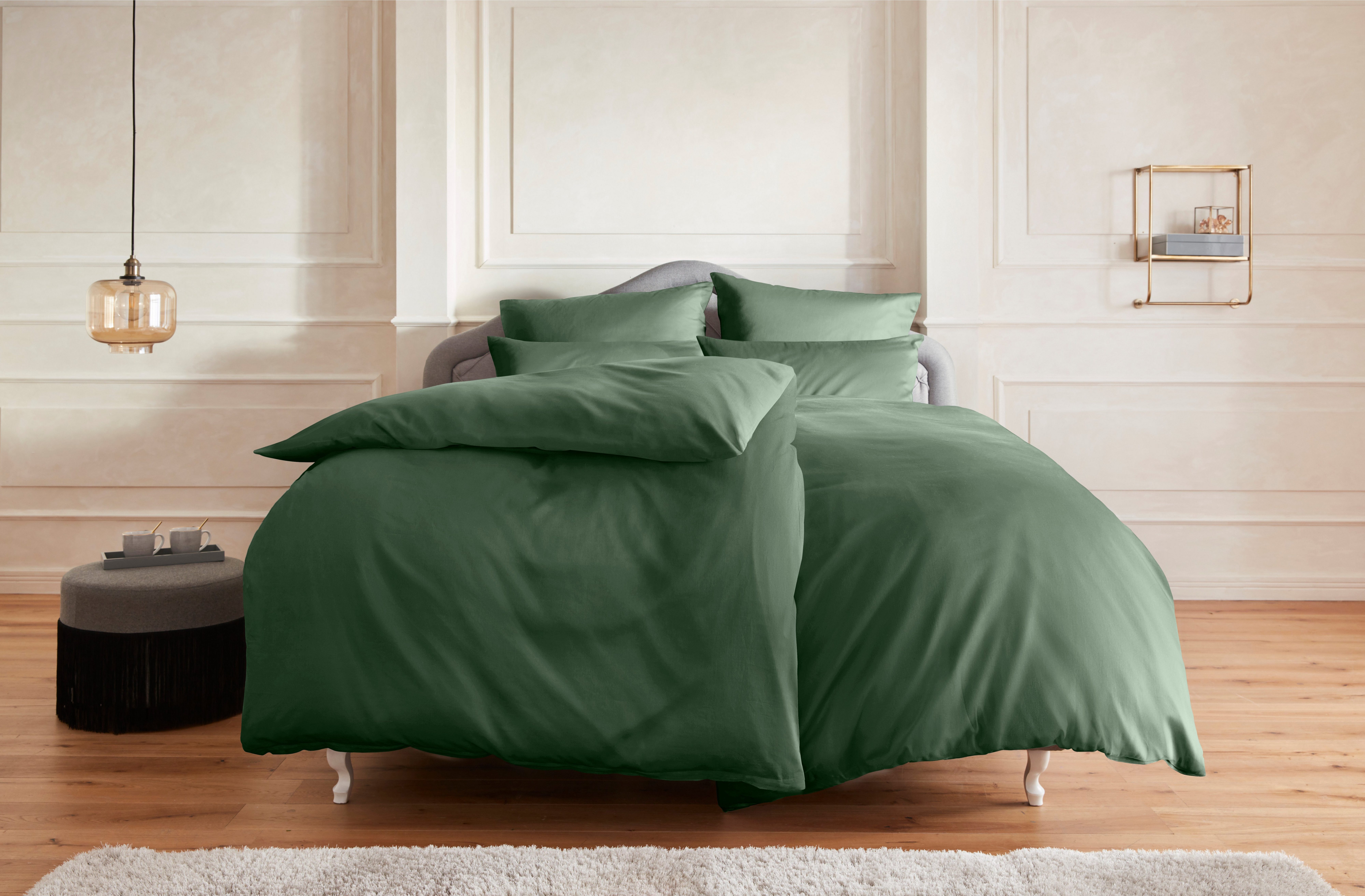Guido Maria Kretschmer Home&Living Beddengoed Mila in 135x200, 155x220 of 200x200 cm Mako-satin, beddengoed van katoen, effen beddengoed