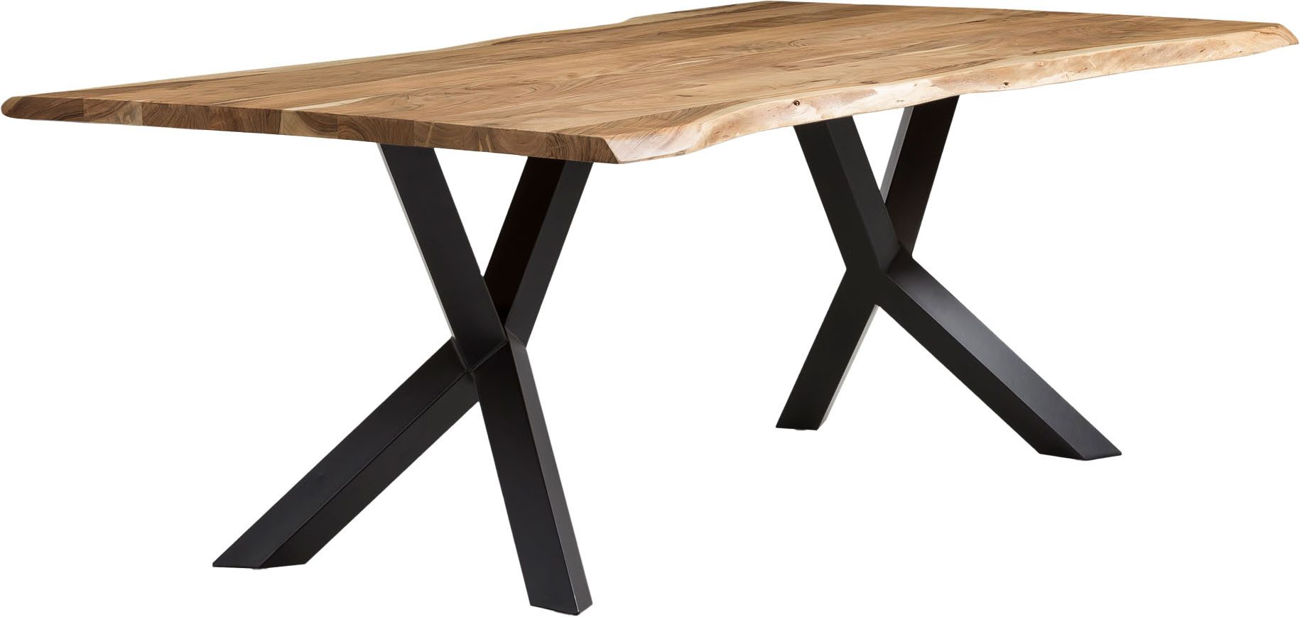 SalesFever Eethoek Rugvlak met ingewikkelde ruitstepping (set, 6-delig)