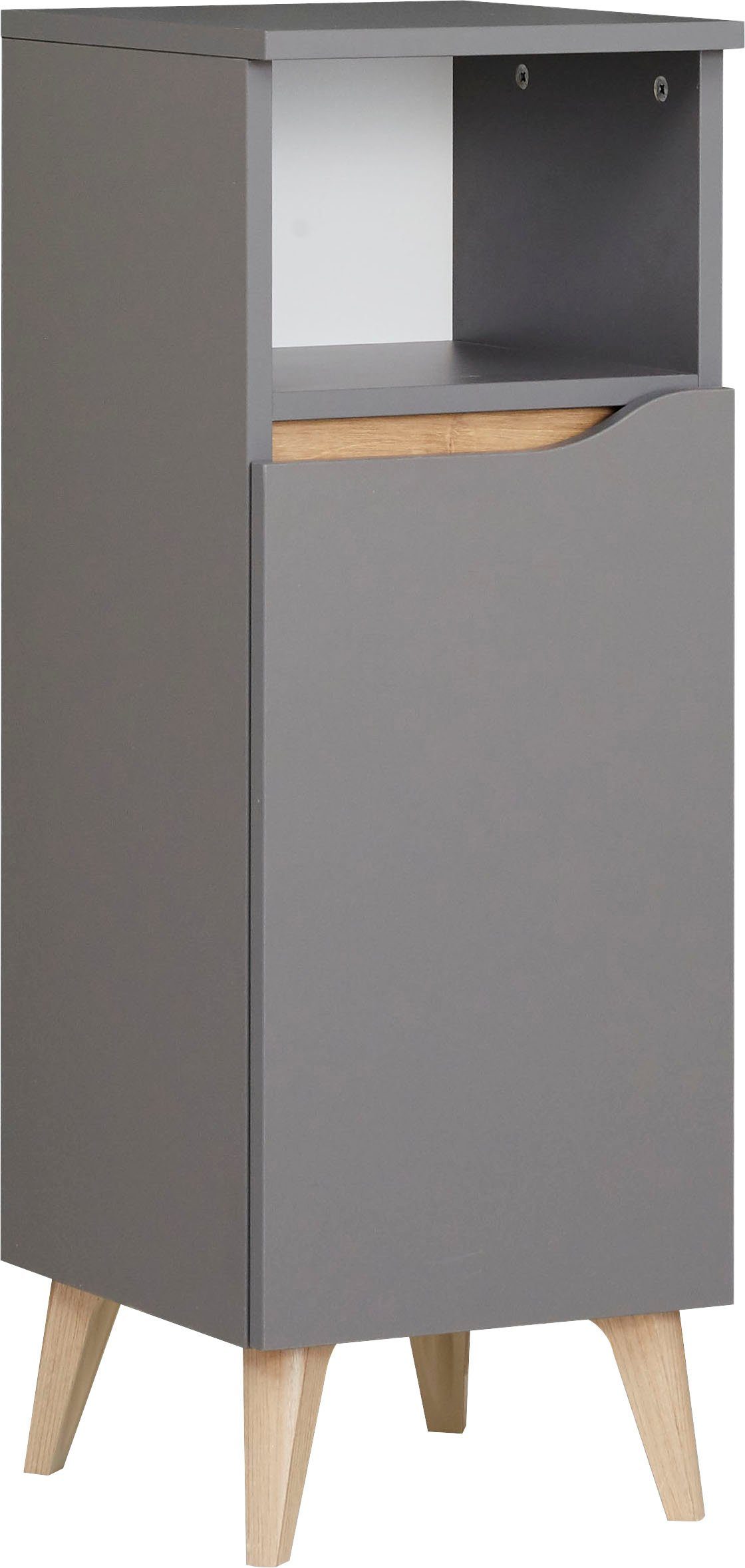 Saphir Onderkast Quickset badkamerkast met 1 deur, 1 legplank, 30 cm breed