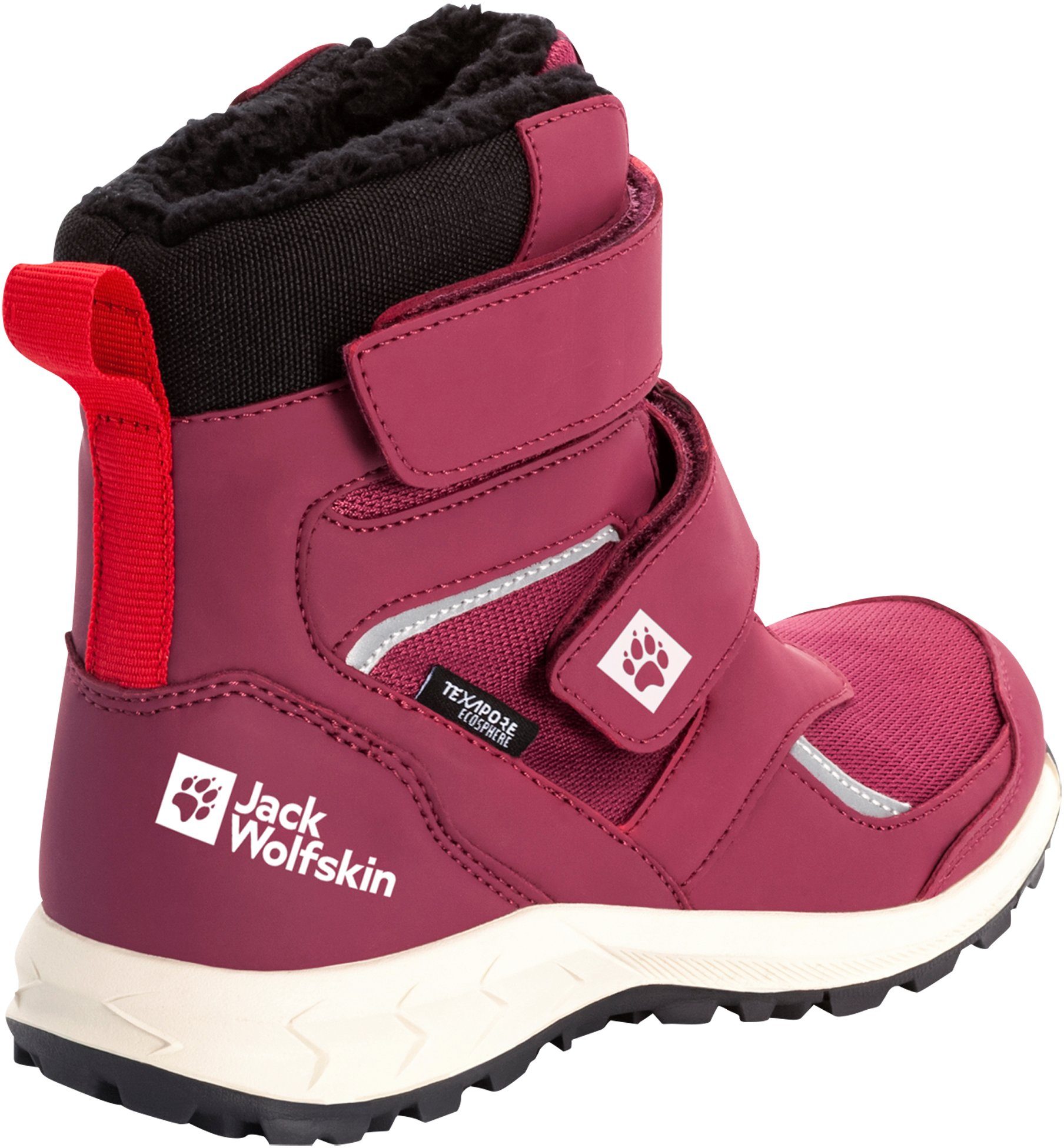 Jack Wolfskin Winterlaarzen WOODLAND WT TEXAPORE HIGH VC K waterdicht met klittenbandsluiting