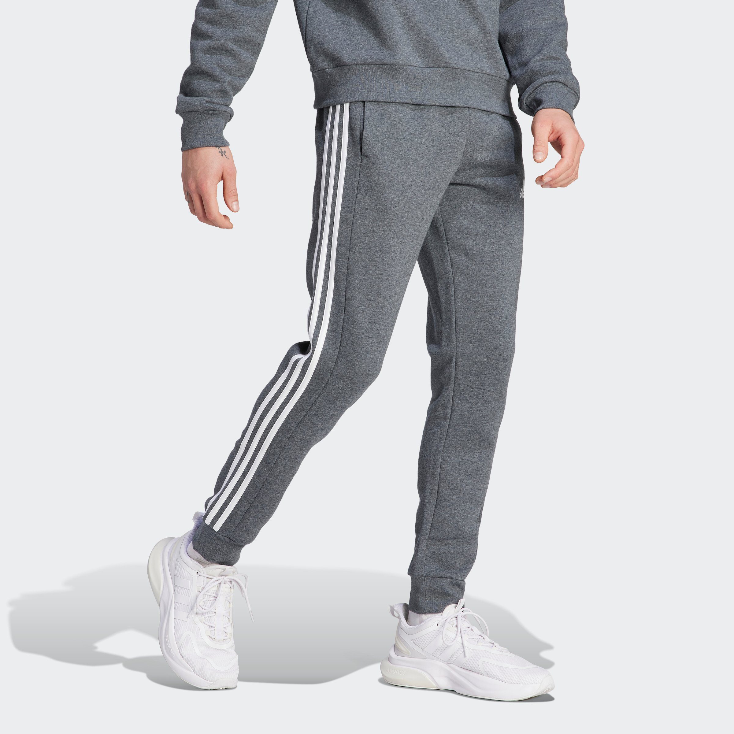 adidas Sportswear Sportbroek ESSENTIALS 3STRIPES TAPERED CUFF BROEK (1-delig)