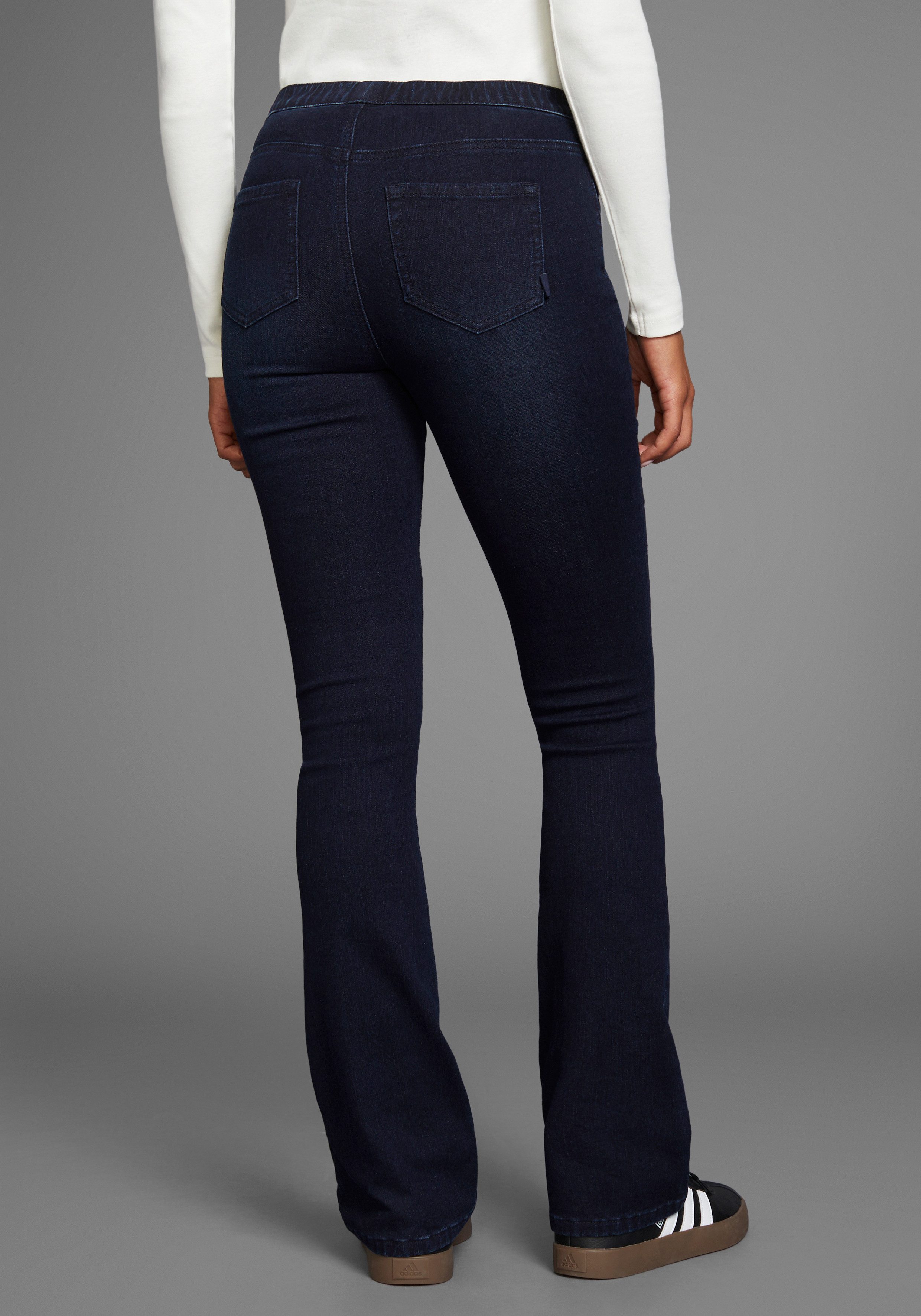 Arizona Jeggings Bootcut met lichte thermo-effect