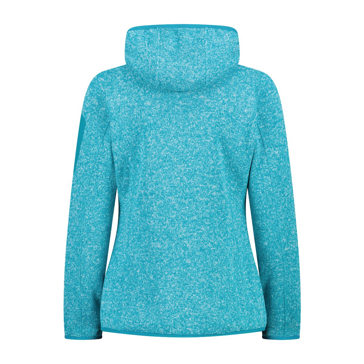 CMP Gebreid fleecejack KNITTED MELANGE HOODY WOMAN HOODY (1 stuk)