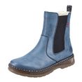 rieker chelsea-boots blauw
