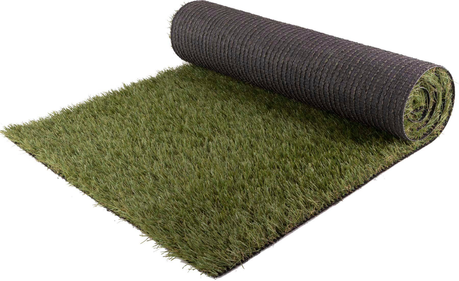 Primaflor-Ideen in Textil Kunstgras Corsica natuurlijke uitstraling, met drainagefunctie, voor balkon, terras & tuin