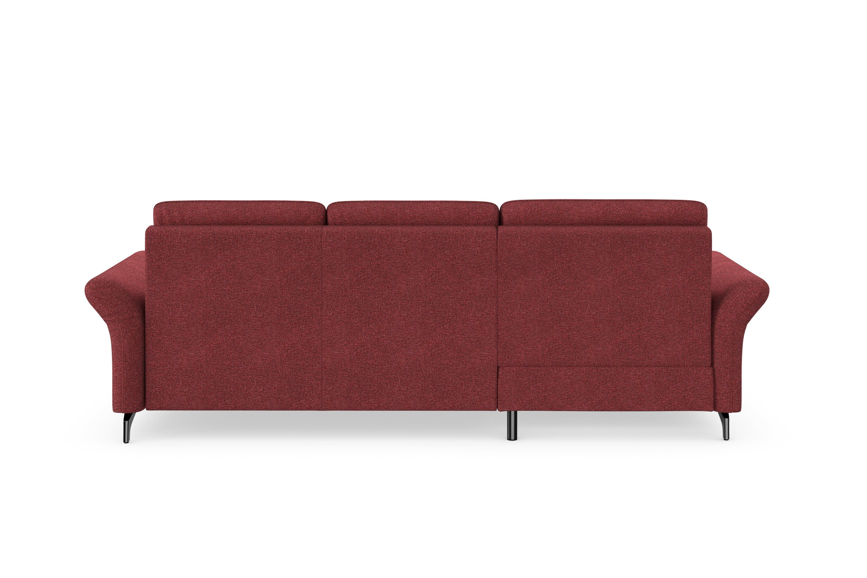 Places of Style Hoekbank Calando L-vorm naar keuze met slaapfunctie, bedkist en armleuning