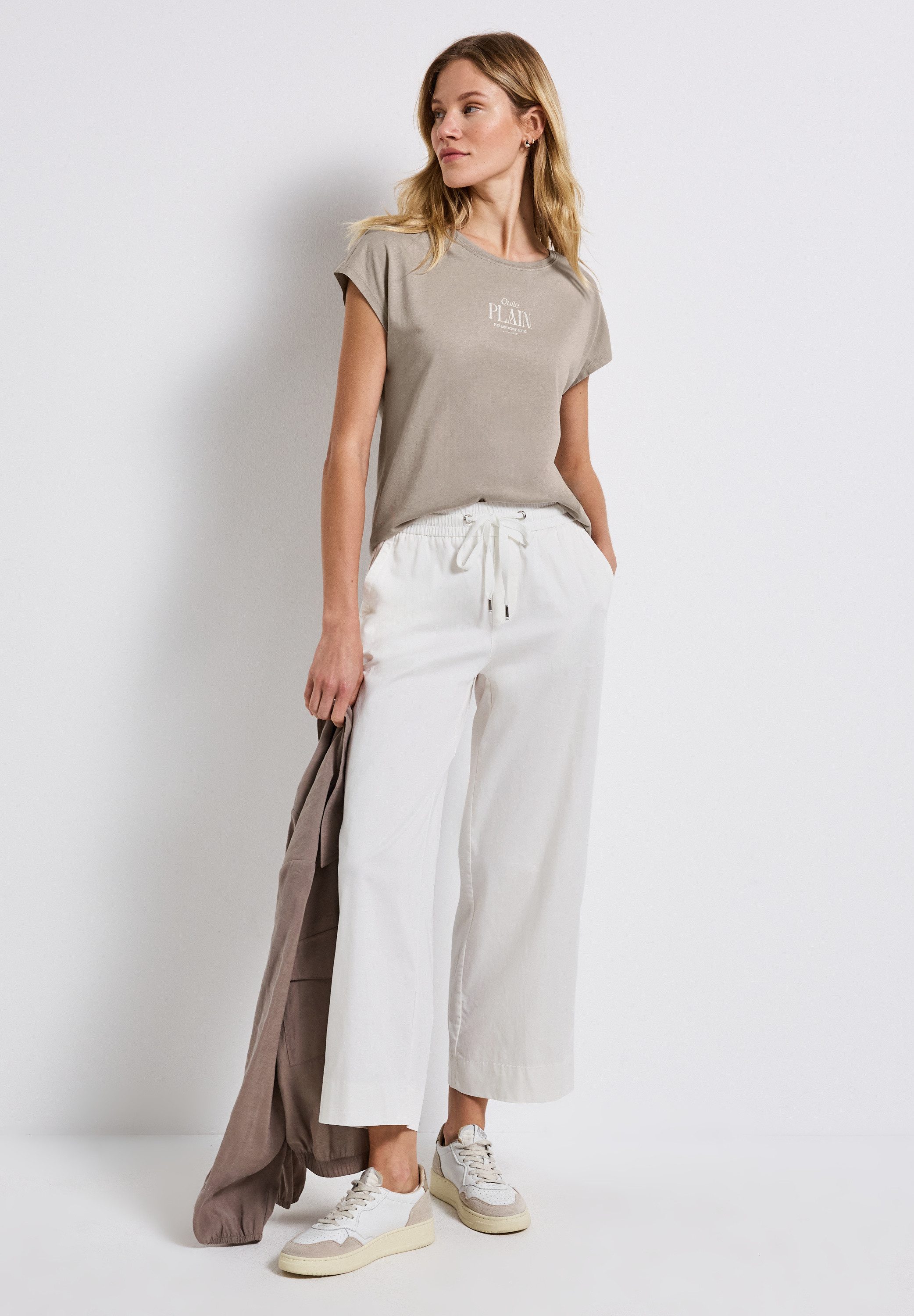 STREET ONE Shirttop met tekstprint