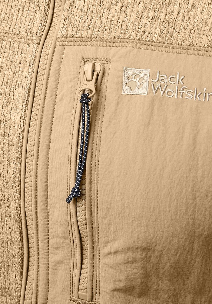 Jack Wolfskin Fleecejack KAMINFEUER HOODED JKT M