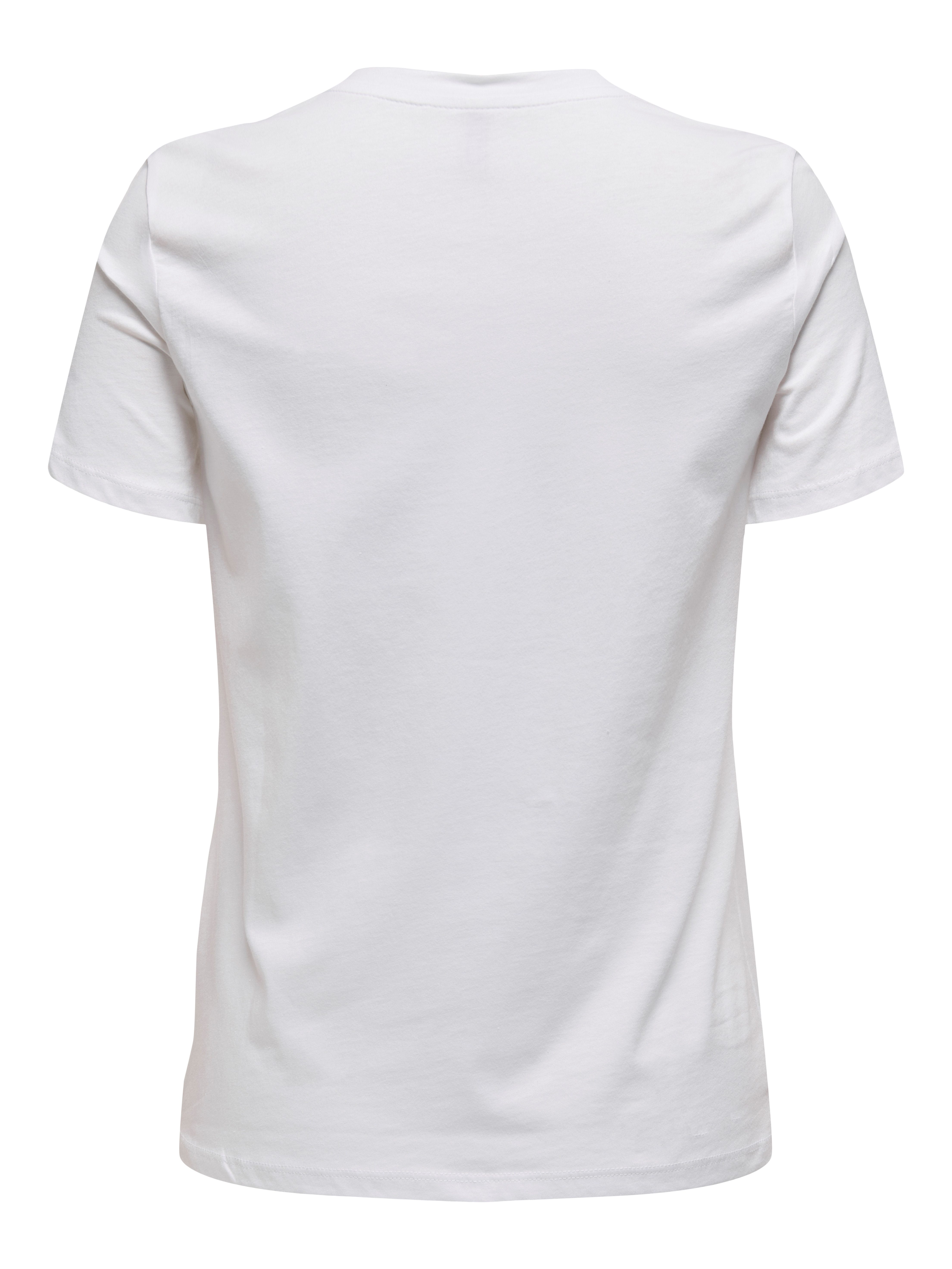 Only Shirt met korte mouwen ONLARIANA LIFE S/S O-NECK BOX TOP JRS