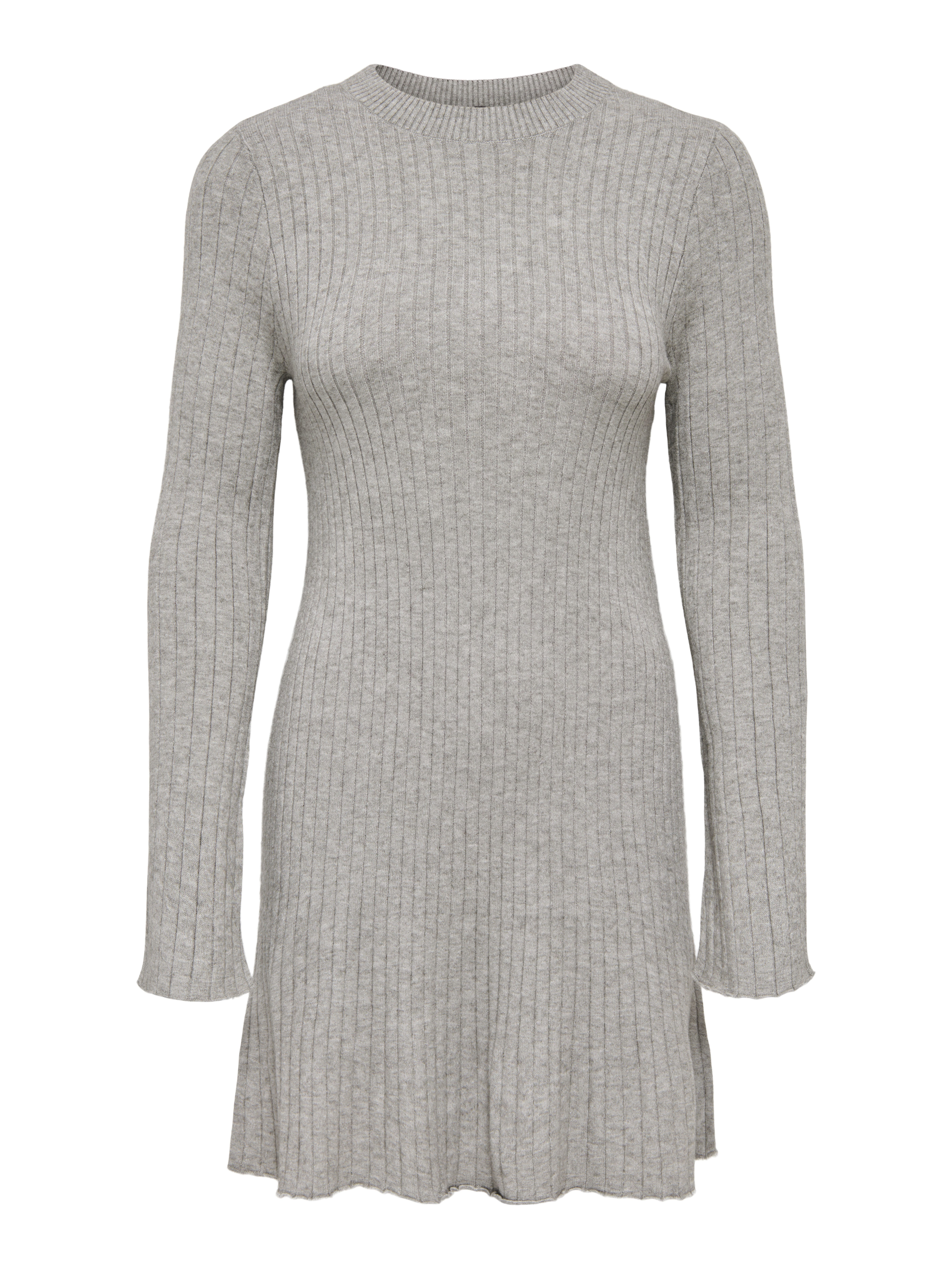Only Mini-jurk ONLMICHELLA LS O-NECK DRESS KNT