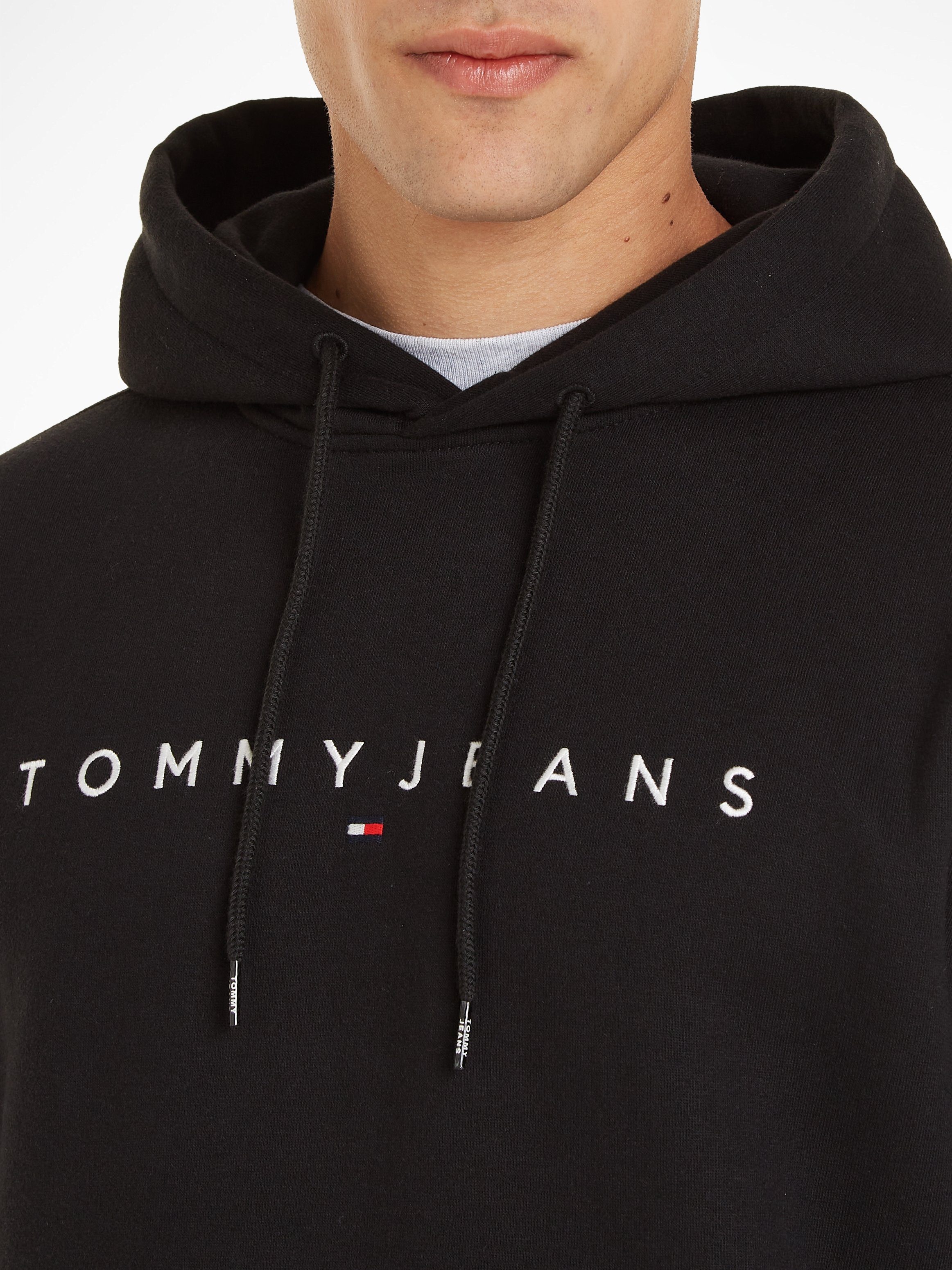 TOMMY JEANS Hoodie TJM REG LINEAR LOGO HOODIE EXT