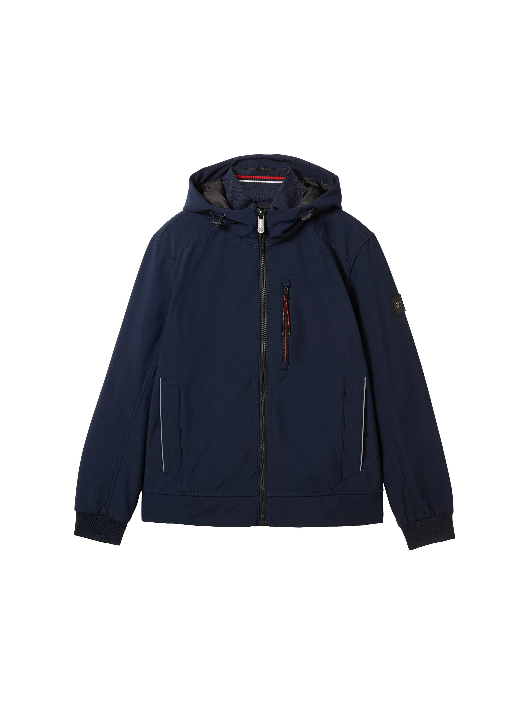 Tom Tailor Softshell-jack met een capuchon