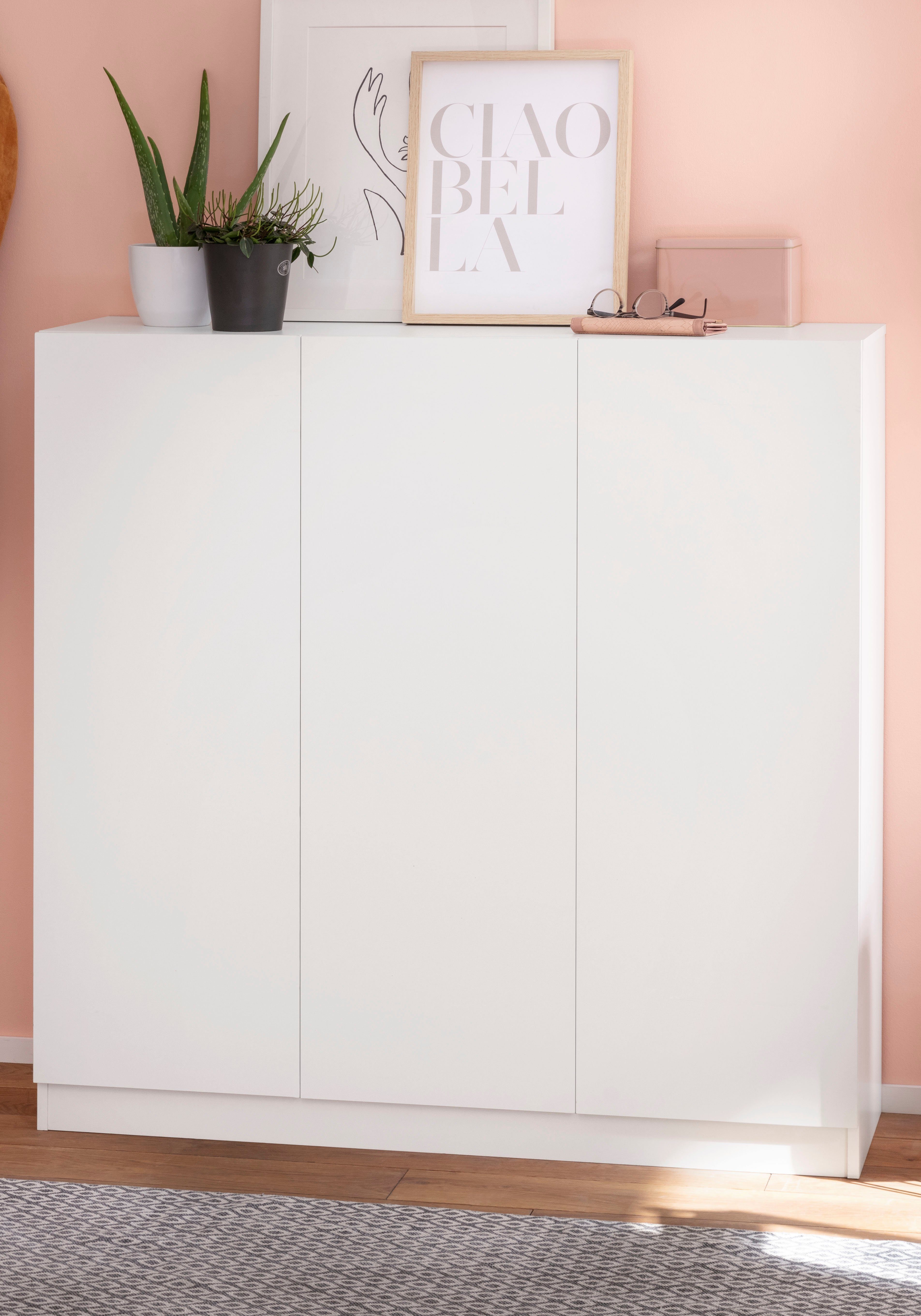 borchardt Möbel Schoenenkast Vaasa3 Breedte 114 cm