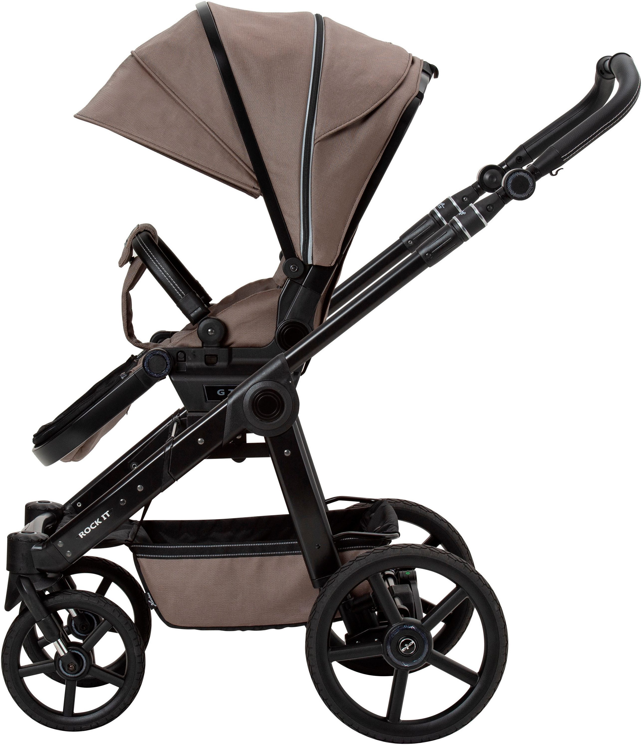 Hartan Combi-kinderwagen Rock it GTR Outdoor mit Handbremse (set)