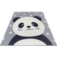 hanse home vloerkleed voor de kinderkamer panda pepples grijs
