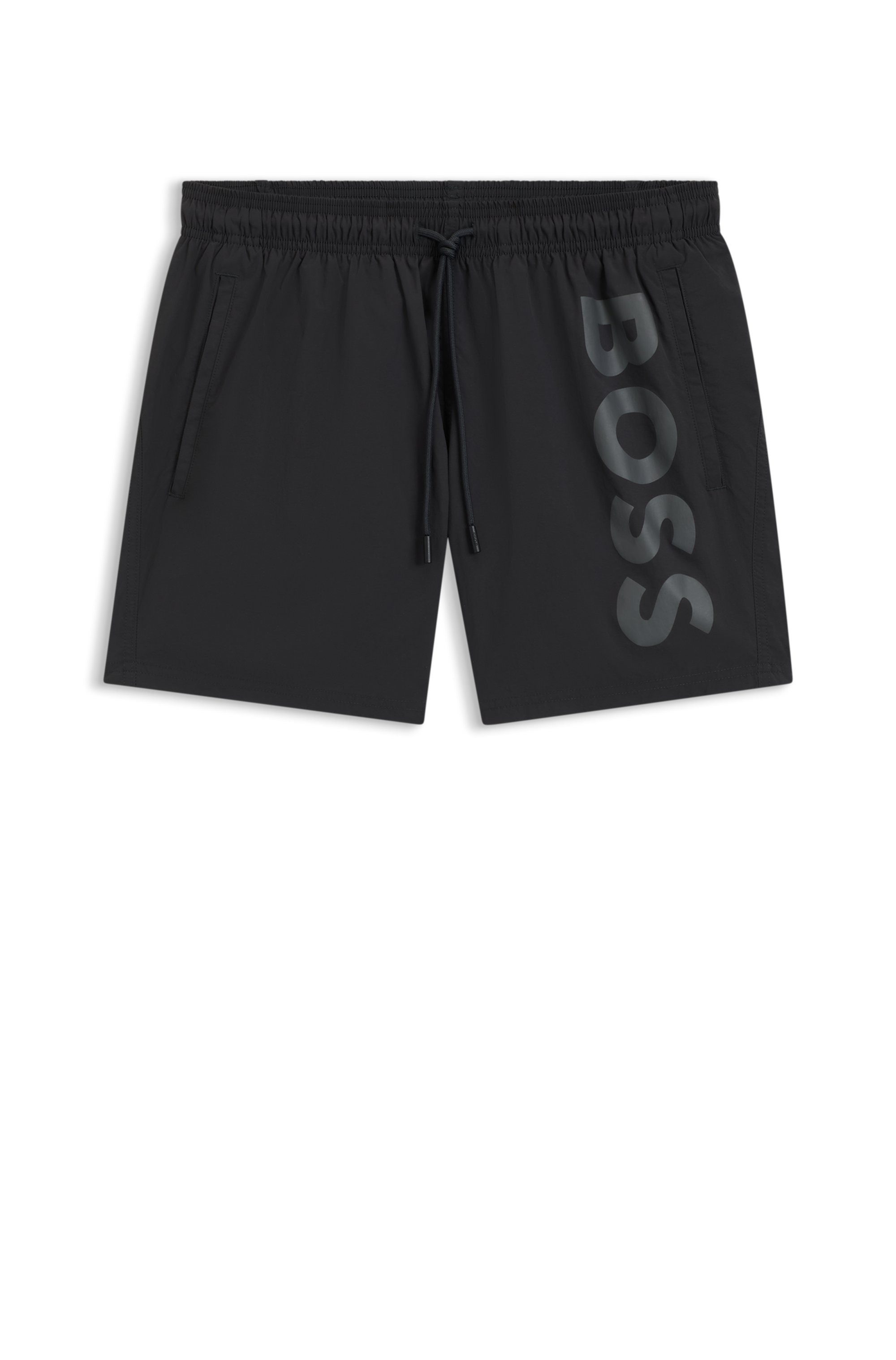 BOSS Zwemshort Octopus Met BOSS logotekst, elastische tailleband met koord