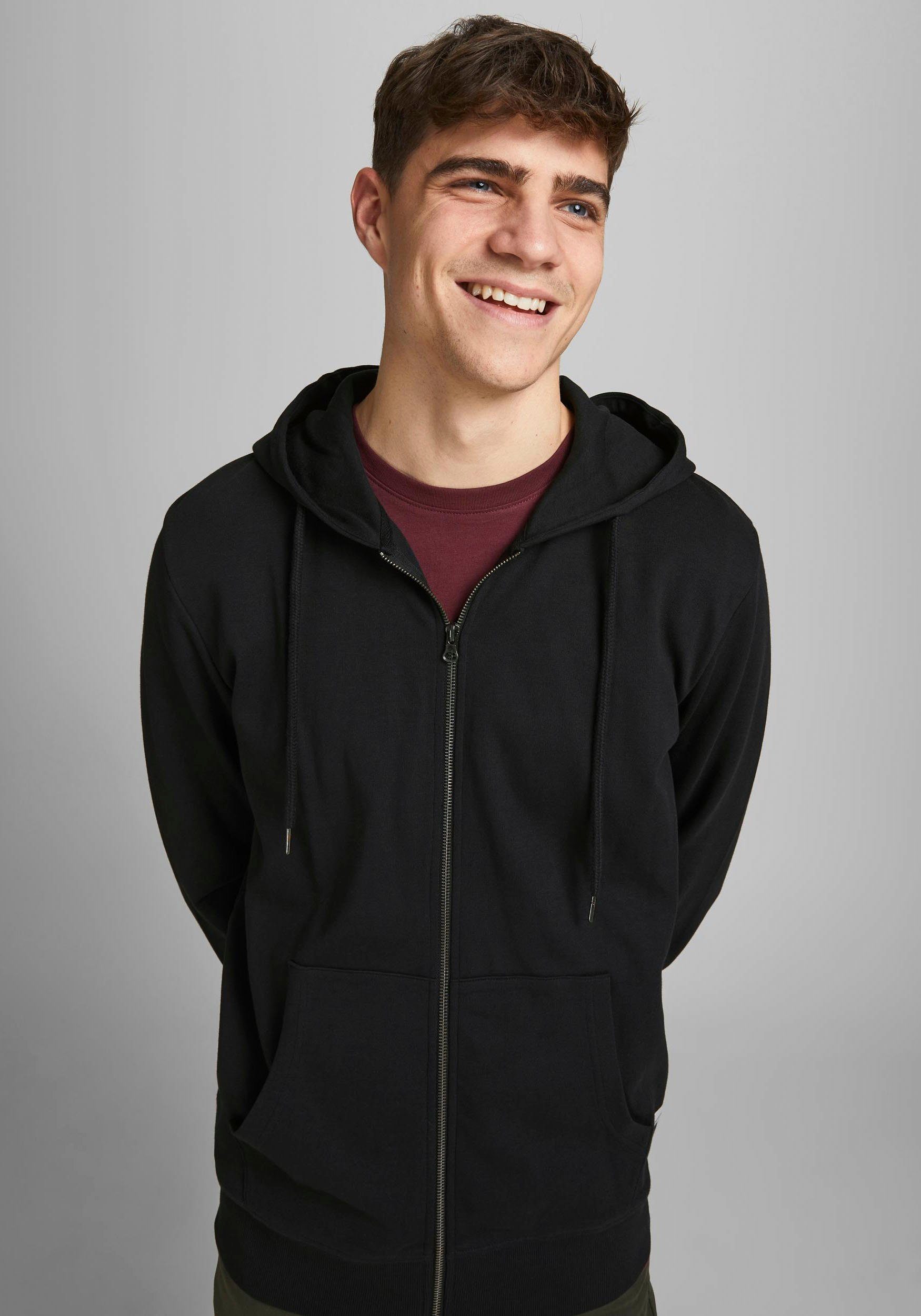 Jack & Jones Capuchonsweatvest BASIC SWEAT ZIP HOOD