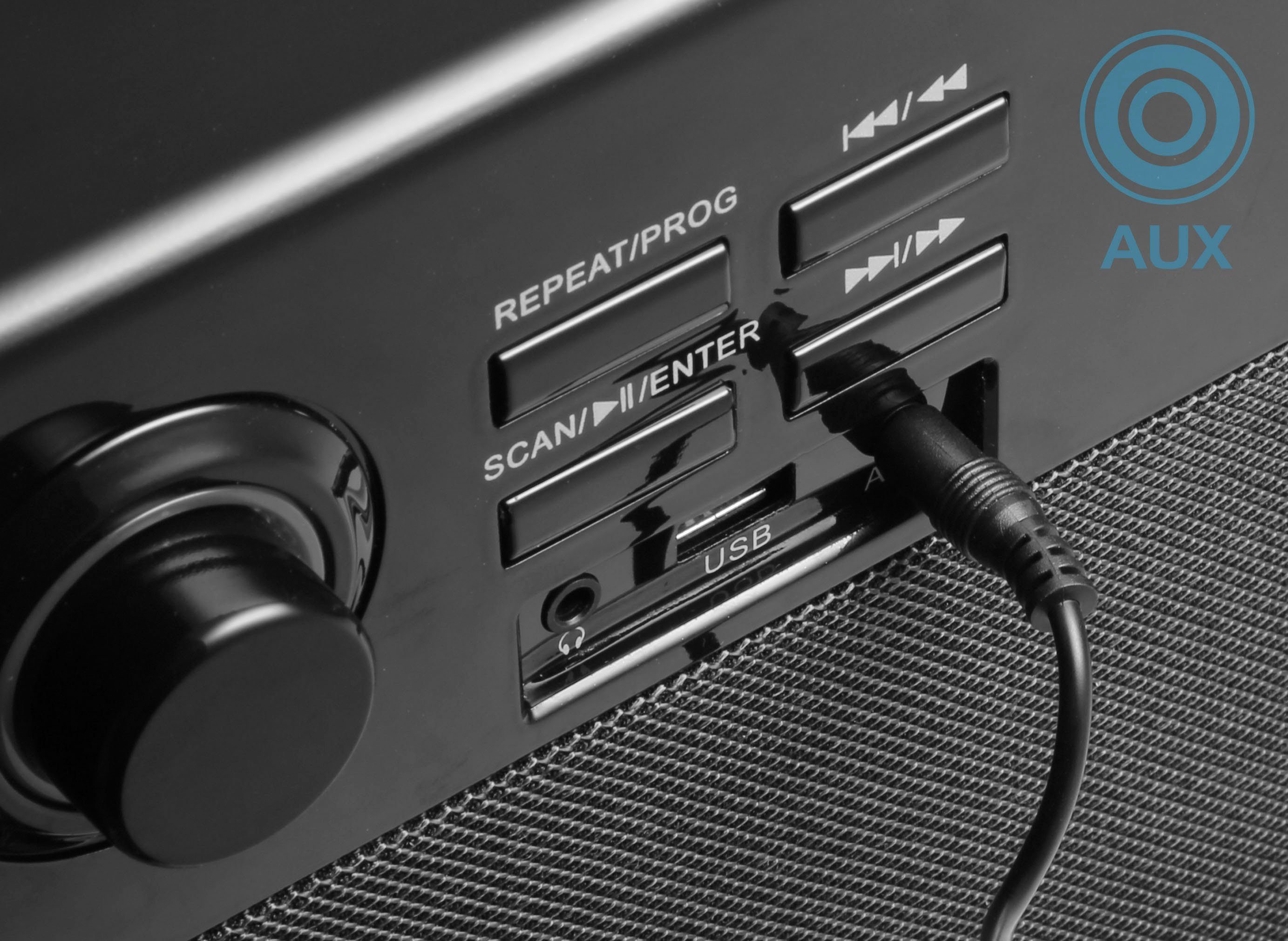 Technaxx Multifunctionele speler DAB+ Bluetooth LP-Player TX-137