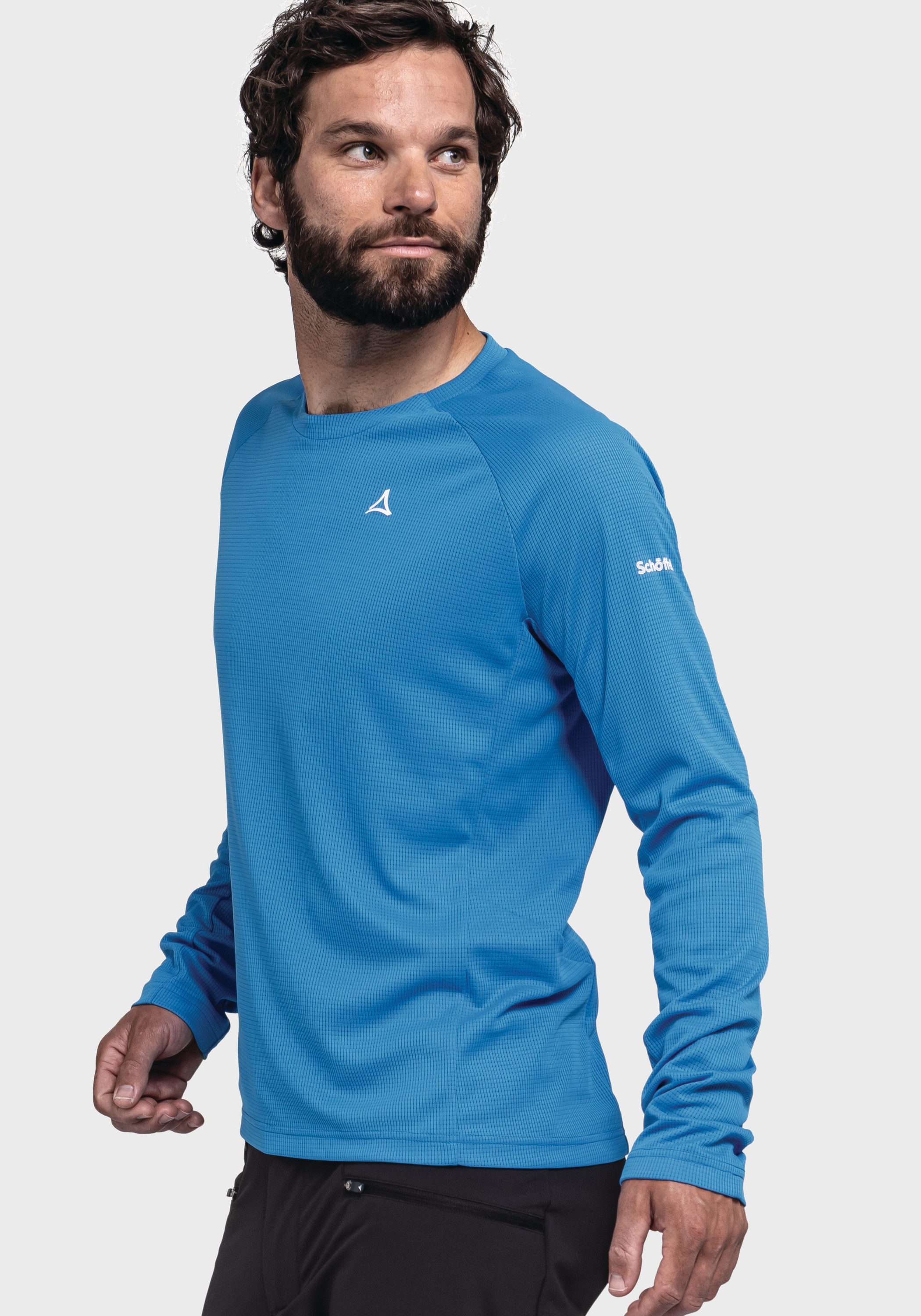 Schöffel Functioneel shirt Mountain longsleeve Style Blaueis MNS