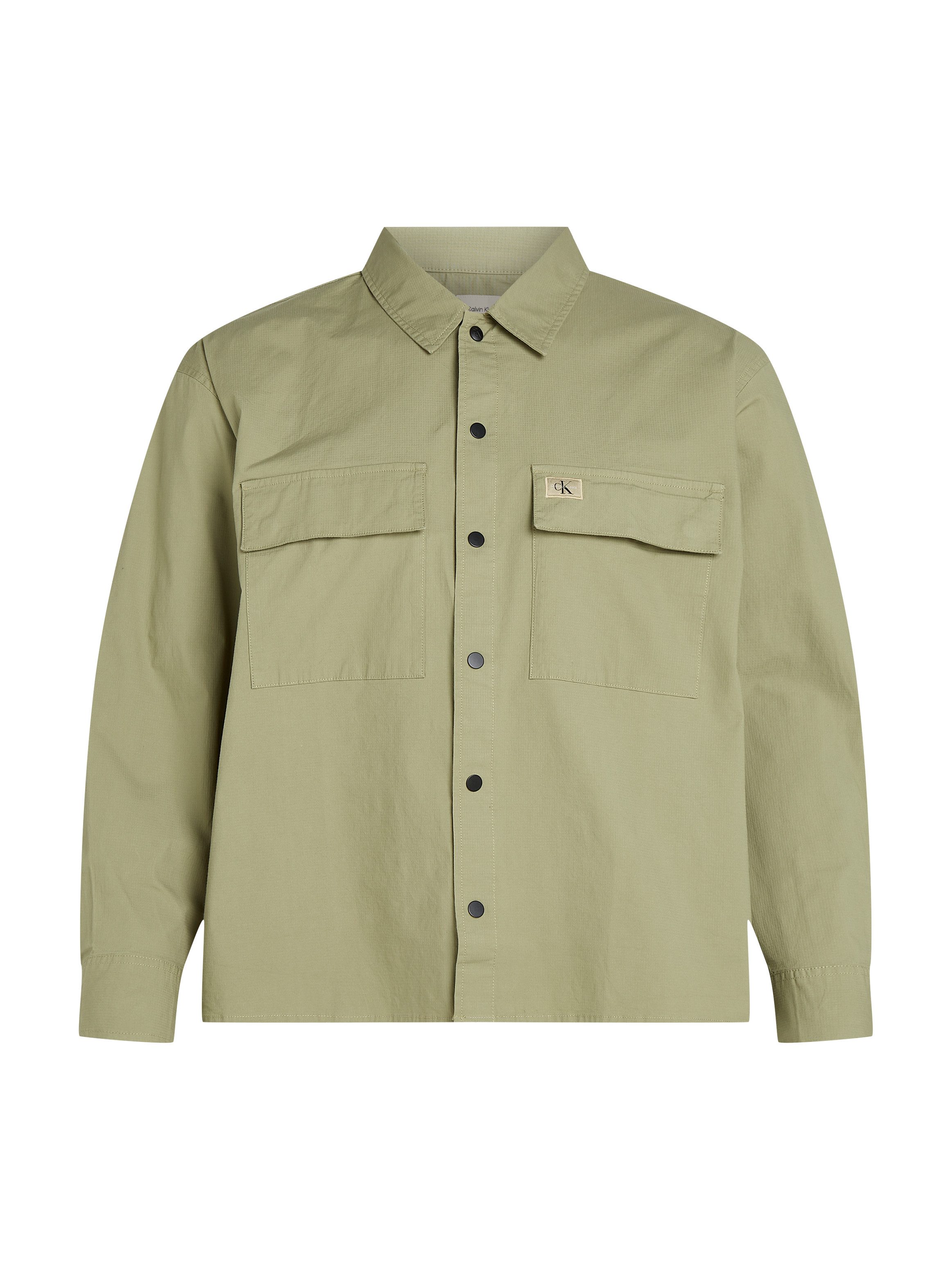 Calvin Klein Jeans Plus Overhemd met lange mouwen PLUS CARGO OVERSHIRT