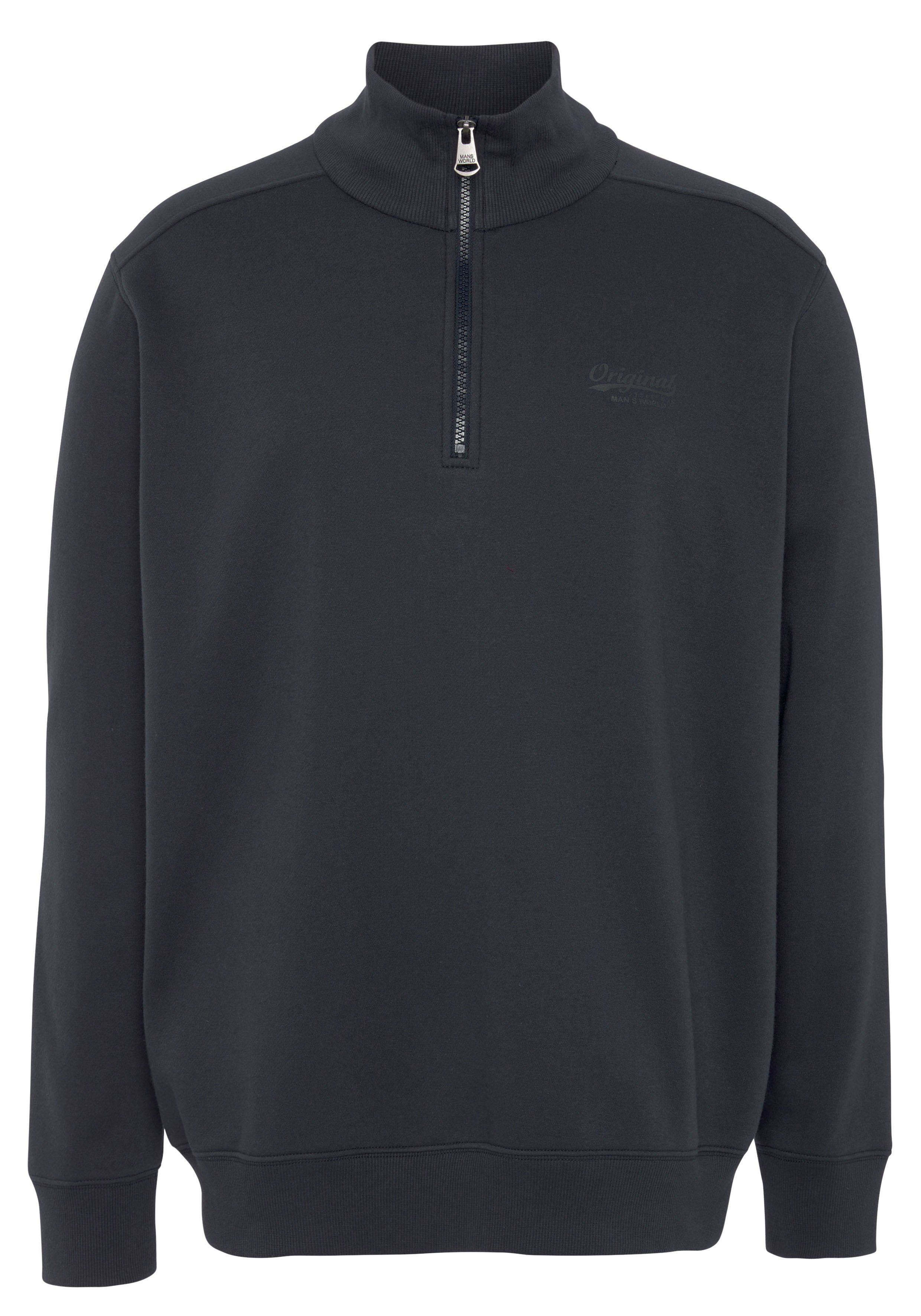 Man's World Sweatshirt lange mouwen, met sportieve print