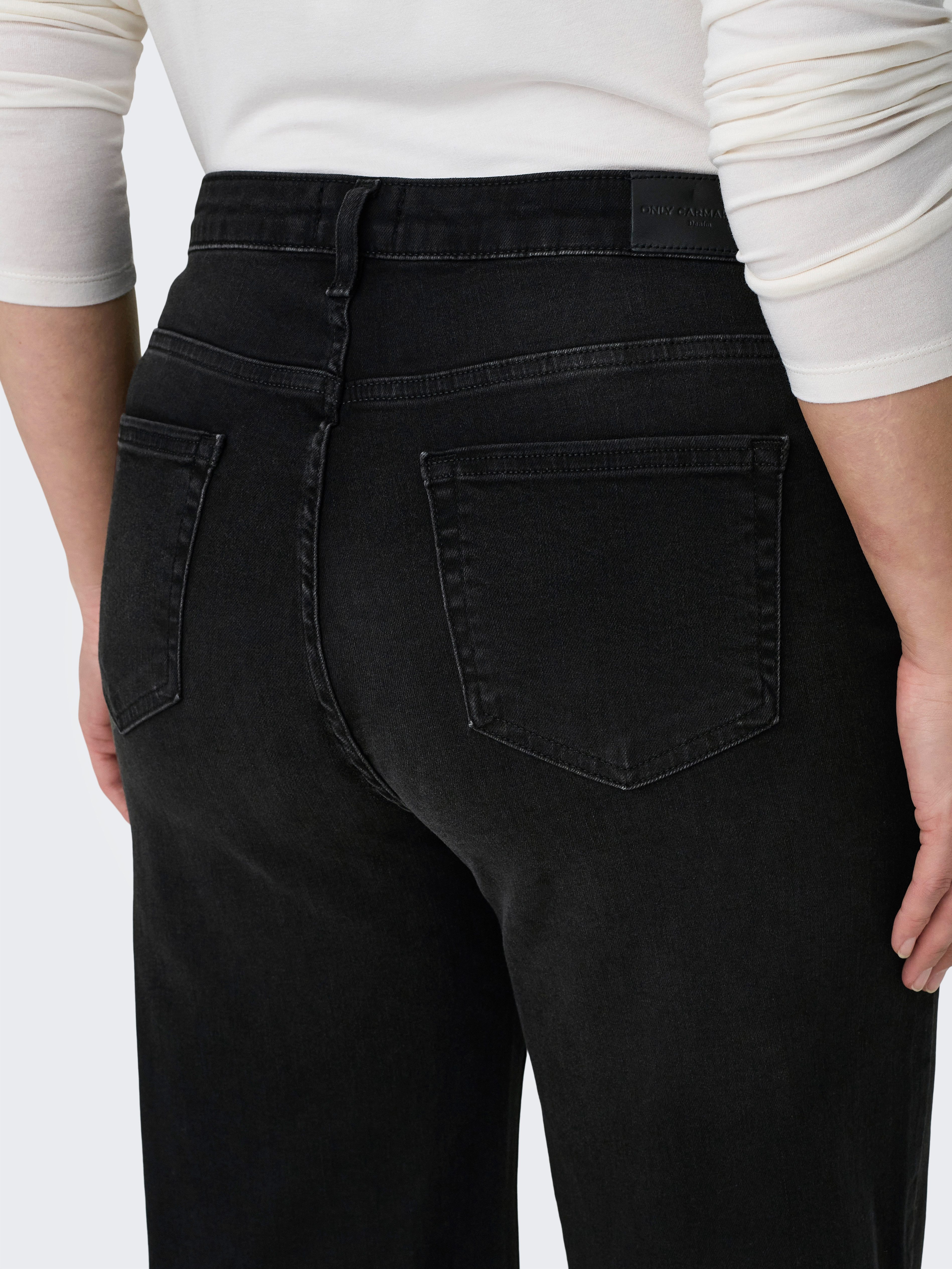 ONLY CARMAKOMA High-waist jeans CARWILLY HW WIDE JEANS CRO1099 NOOS