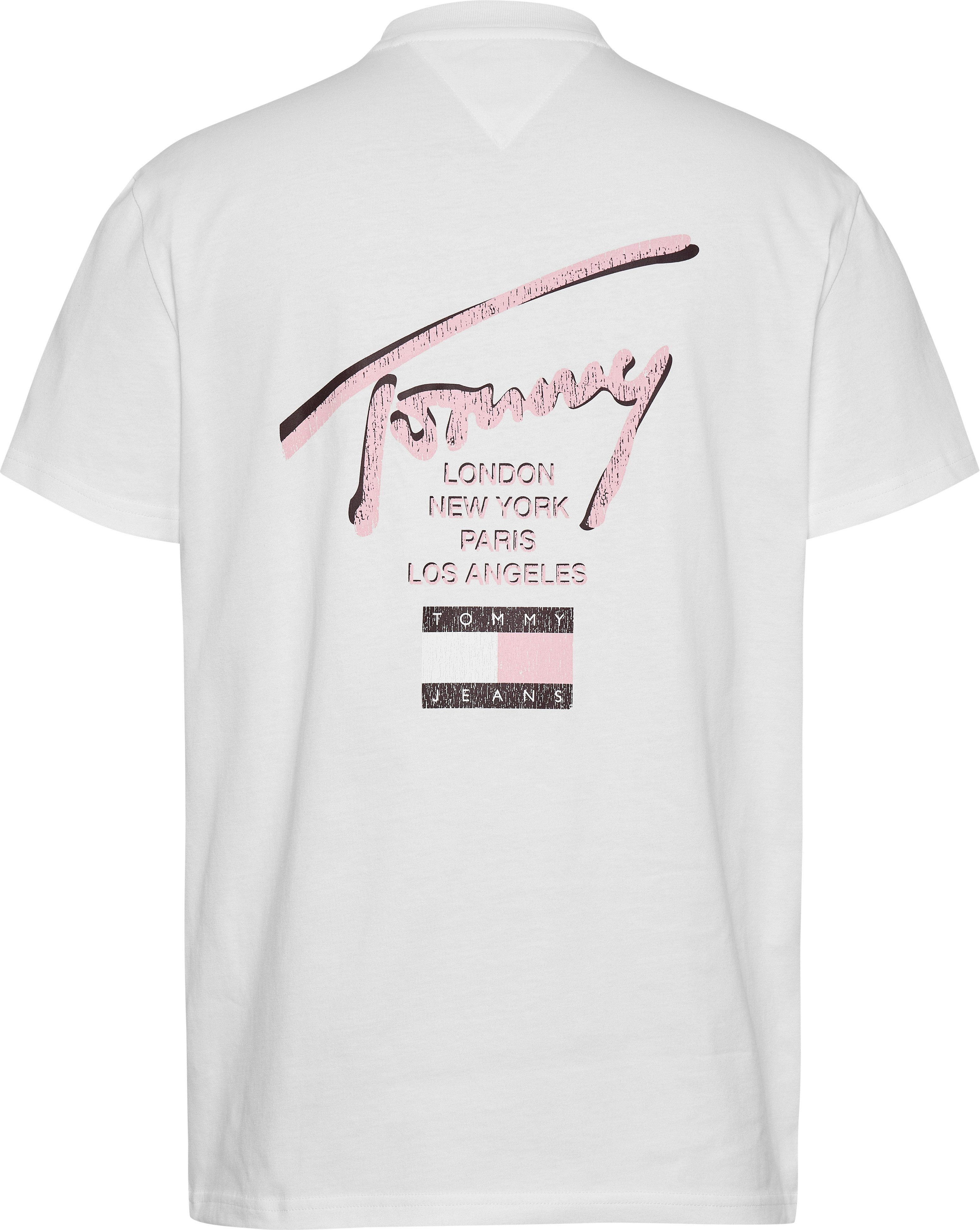 TOMMY JEANS T-shirt TJM REG TOMMY SIGN CITY TEE EXT