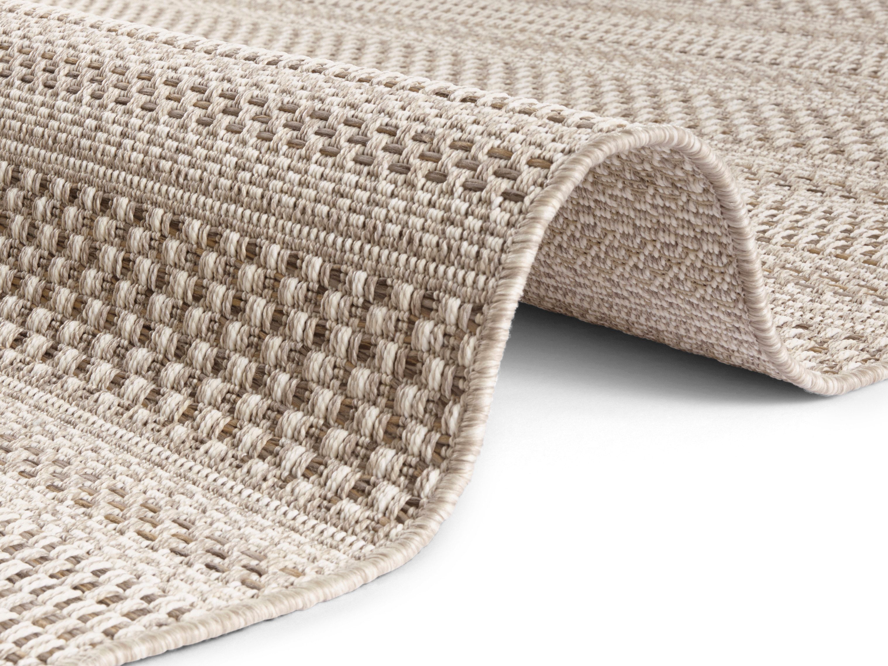 ELLE DECORATION Vloerkleed Arras In- & outdoor, weerbestendig, balkon, tuin, woonkamer, sisal look