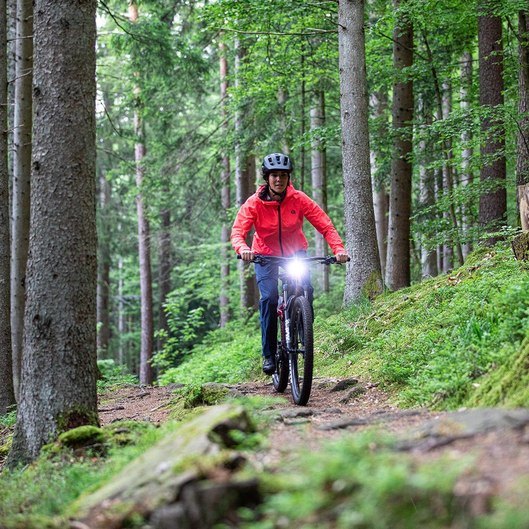 Gonso Fietsjack Save Jacket Trail W Dames regenjack wind- en waterdicht, fietsjack met capuchon