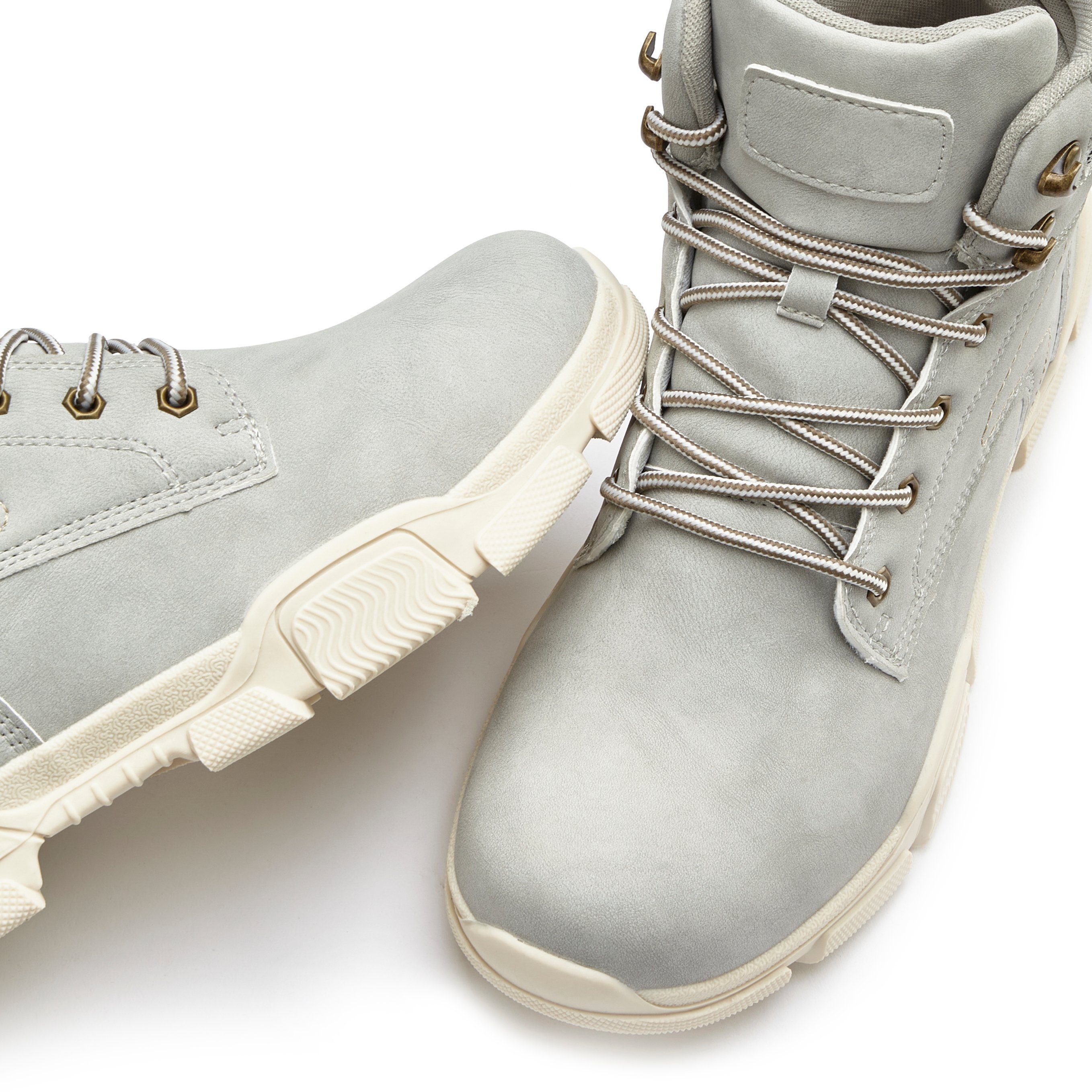 AUTHENTIC LE JOGGER Hoge veterschoenen Veterlaarsjes, wandelschoenen, outdoorlaarzen met profielzool VEGAN