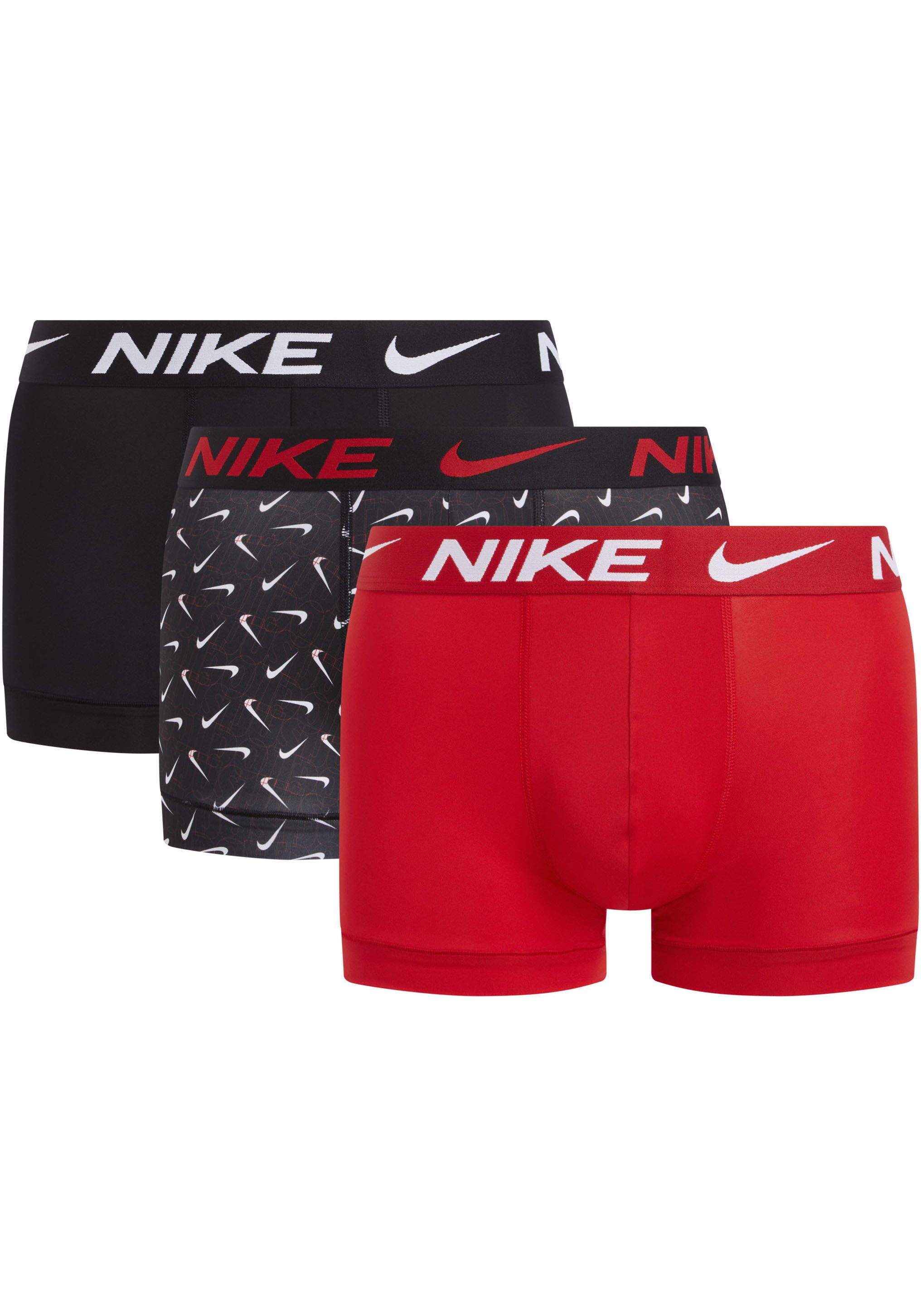 Nike 3 PACK Everyday Cotton Stretch Trunk men Onderbroeken multicolor Maat S Kleding