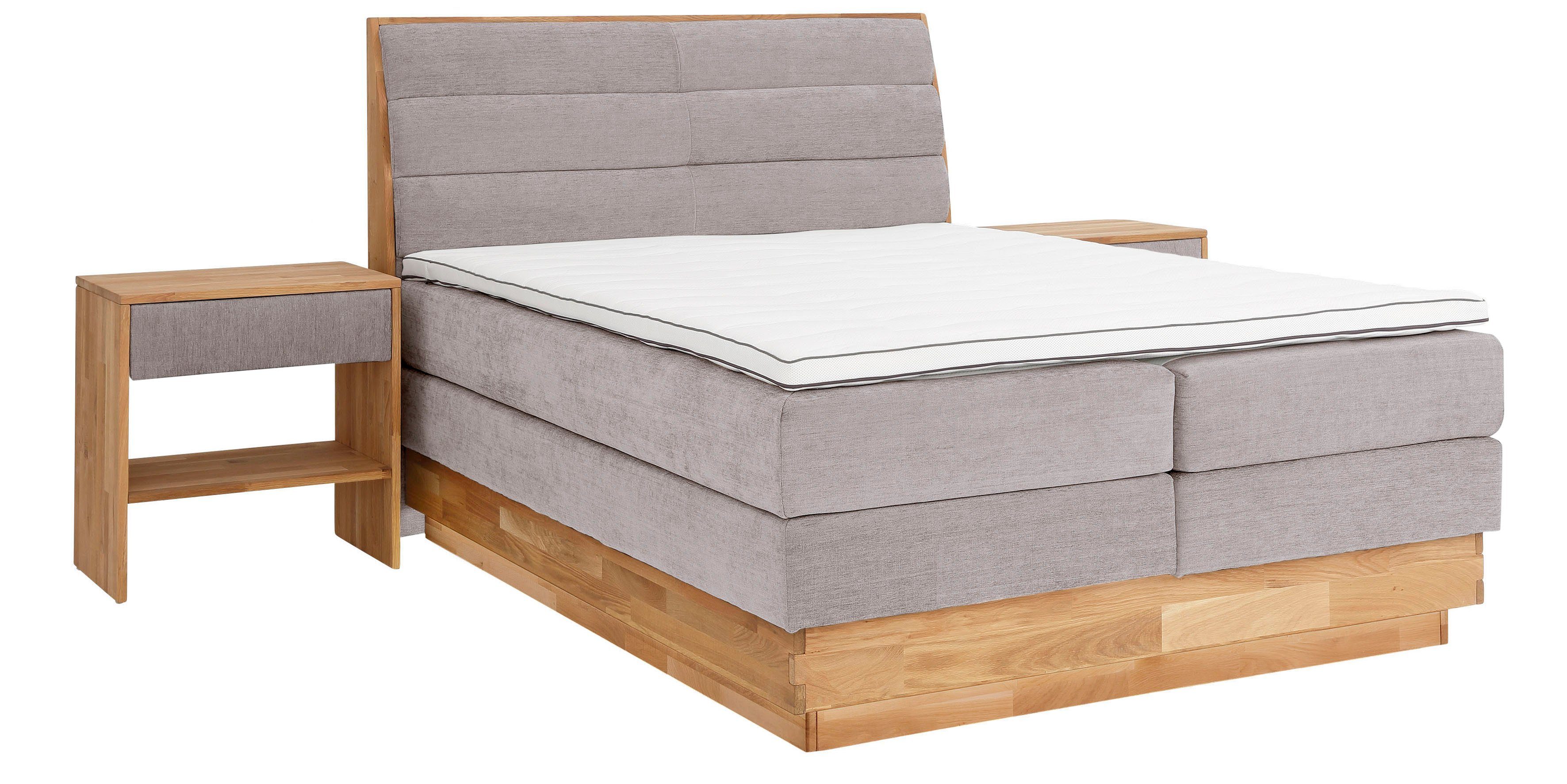 OTTO products Boxspring JENNA zonder ledverlichting, met gecertificeerde, gerecyclede overtrekstoffen