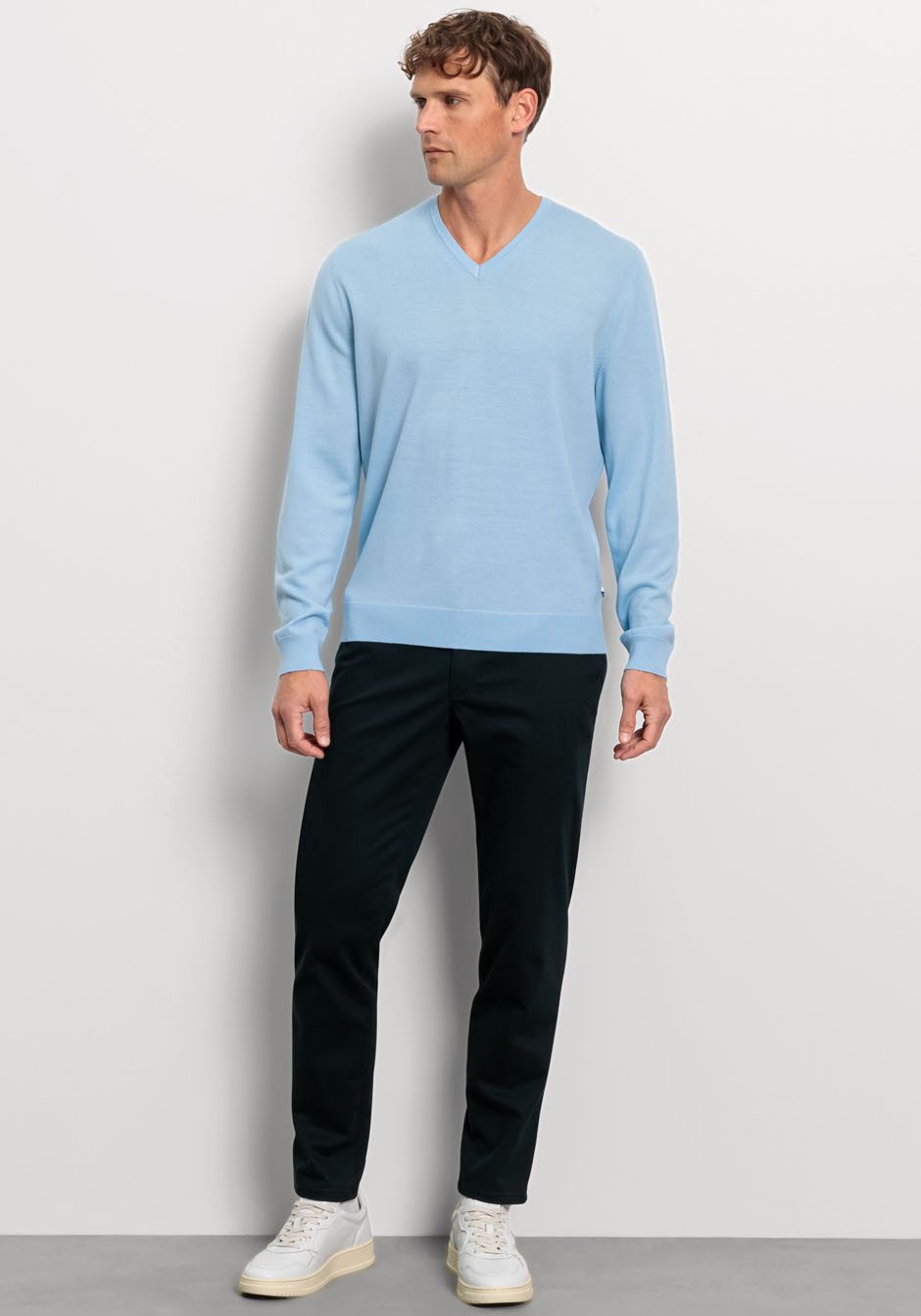 OLYMP Trui met ronde hals OLYMP brei casual