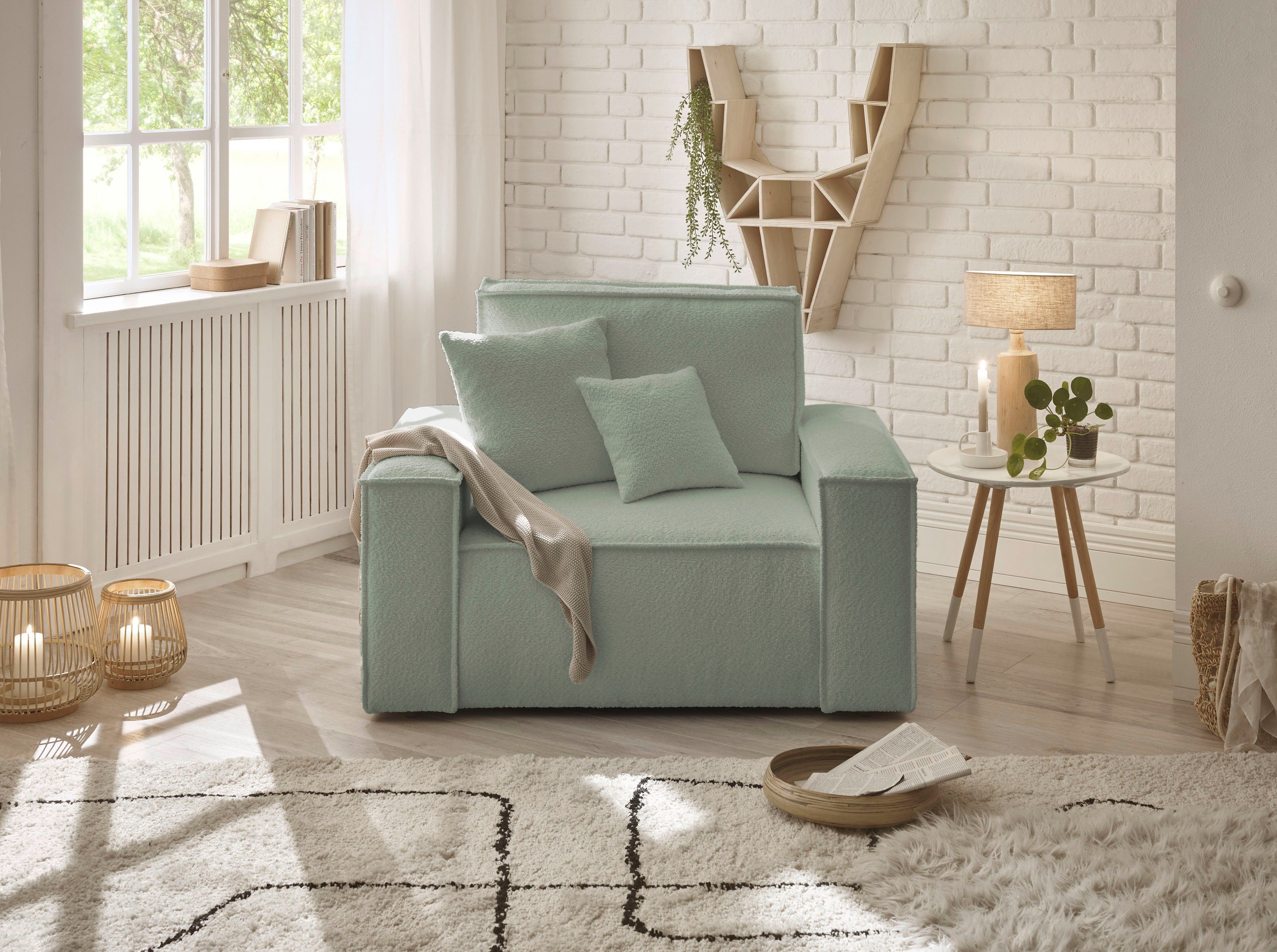 andas Loveseat Finnley passend bij de bekleding van de finnley-serie (1 stuk)