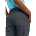 maier sports functionele broek fulda functionele broek, afritsbaar op caprilengte, perfect voor het wandelen grijs