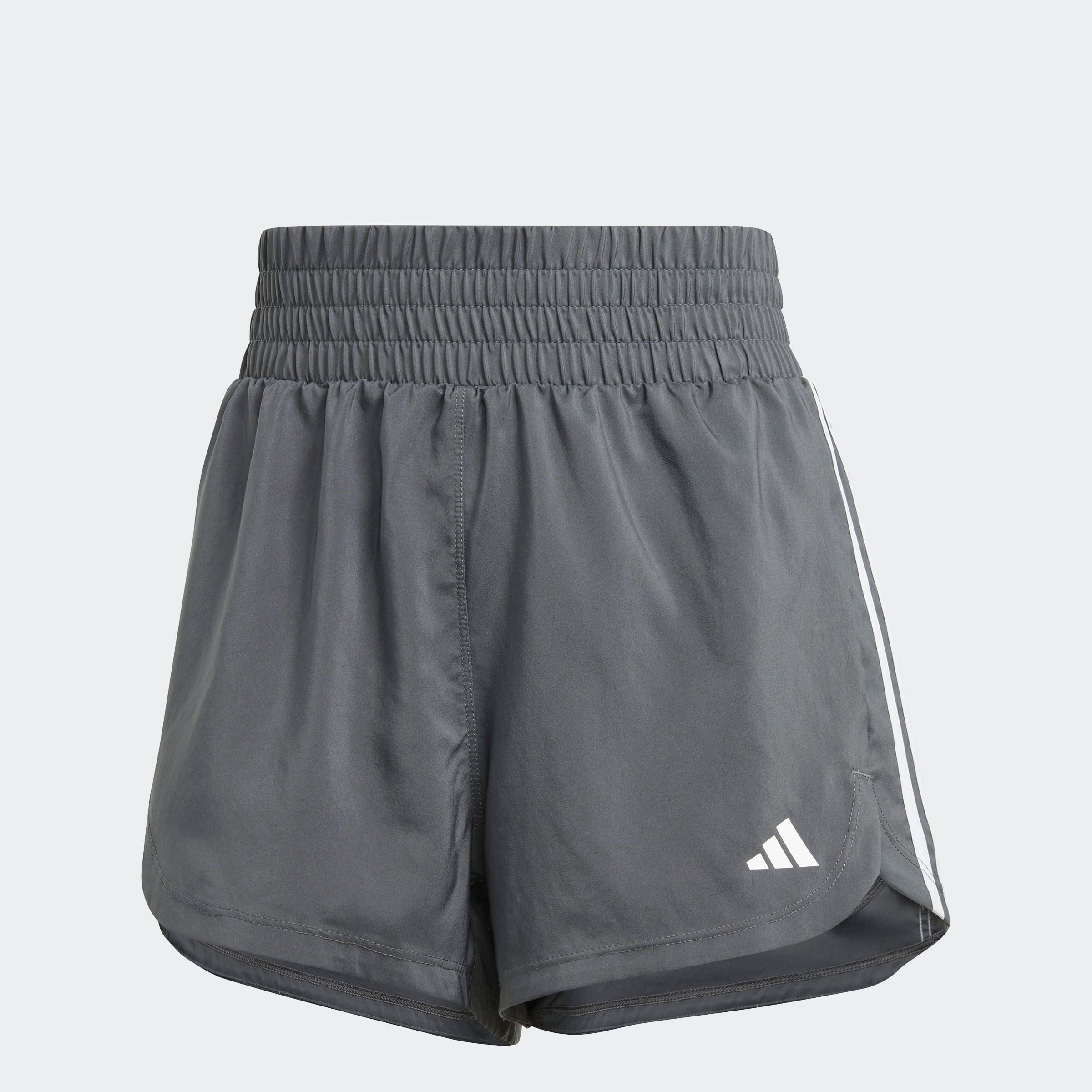 adidas Performance Short PACER WVN HIGH Geweven trainingsshorts met hoge taille (1-delig)