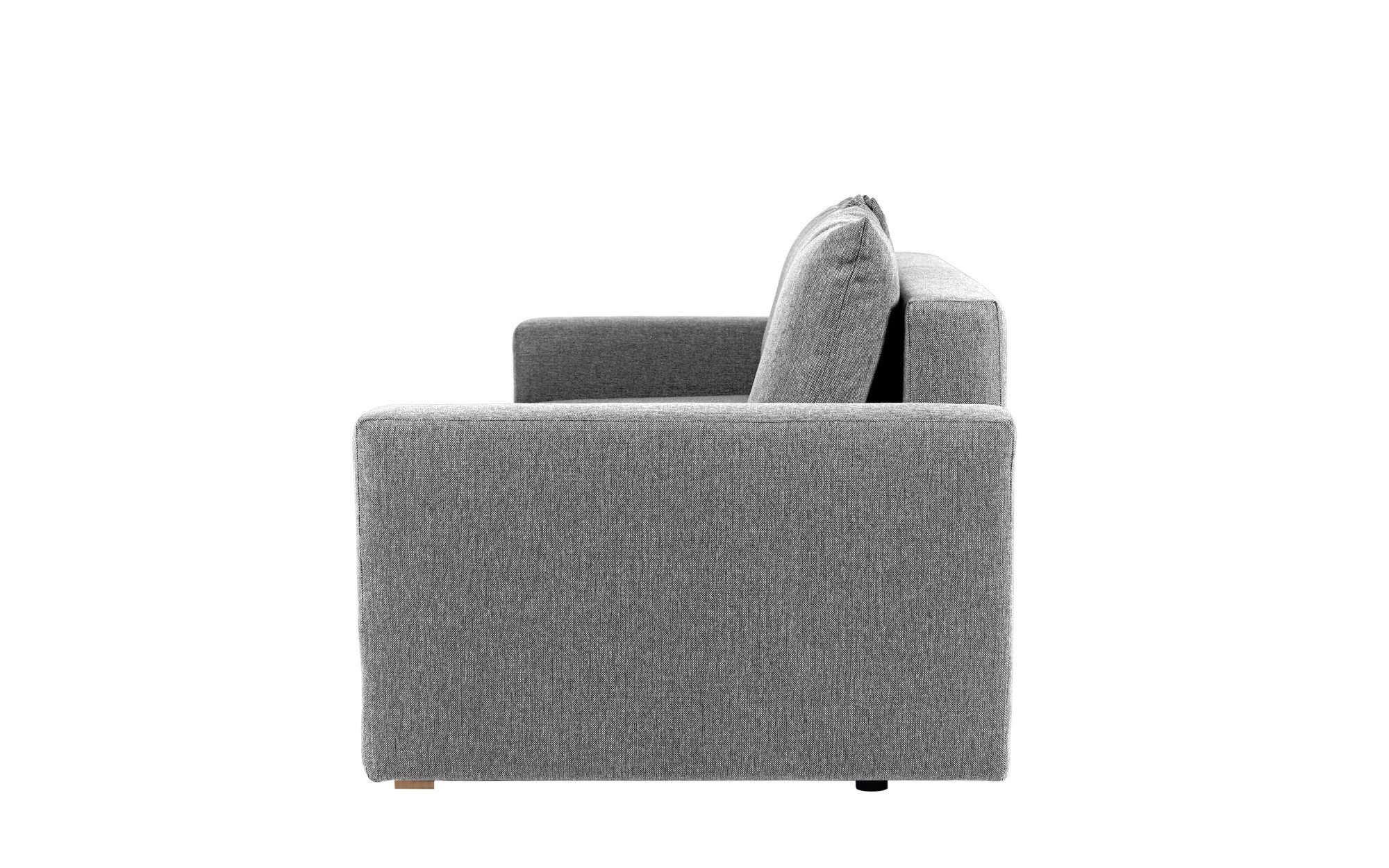 INOSIGN 3-zitsbank MAGHERA slaapbank met bedlade, van hoogwaardige afwerking met golfvering, corduroy en structuur bekleding, b/h/d 230/92,5/79 cm