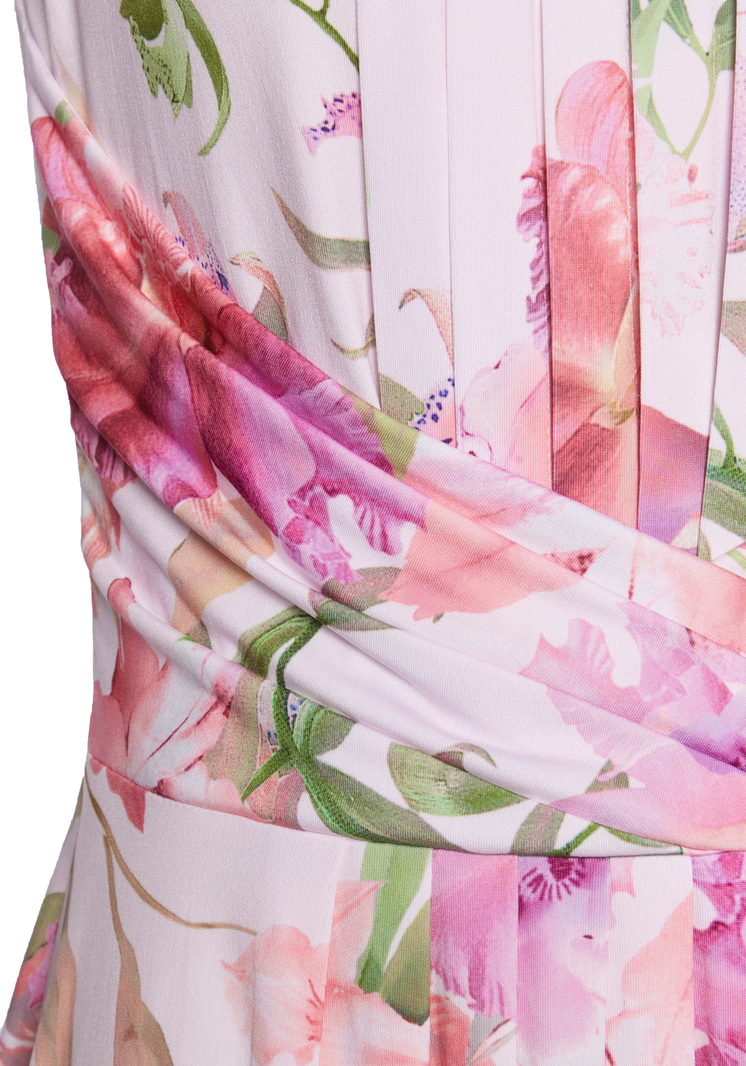 Lascana Zomerjurk met bloemenprint, feestelijk