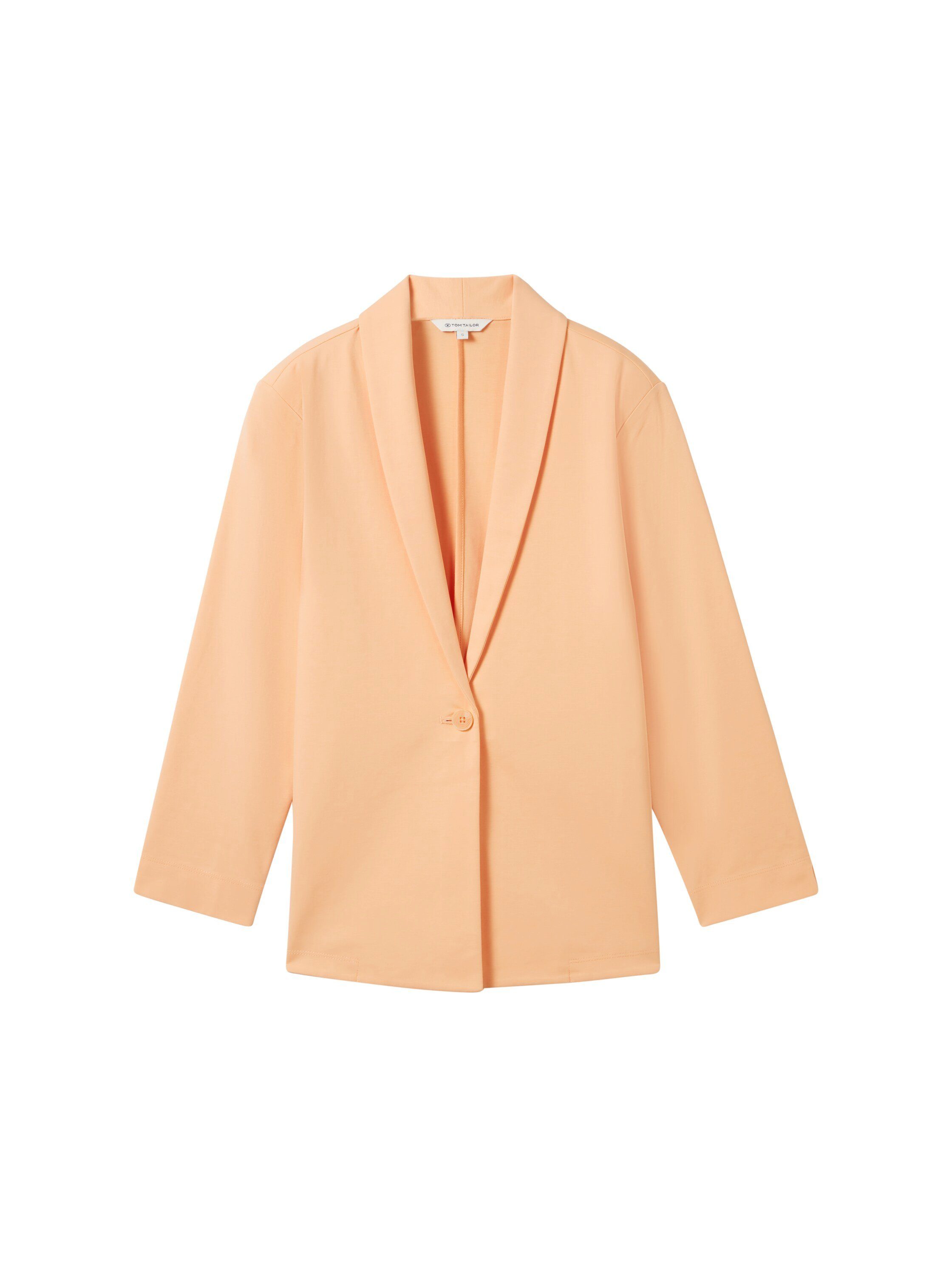Tom Tailor Korte blazer met sjaalkraag en 3 4 arm
