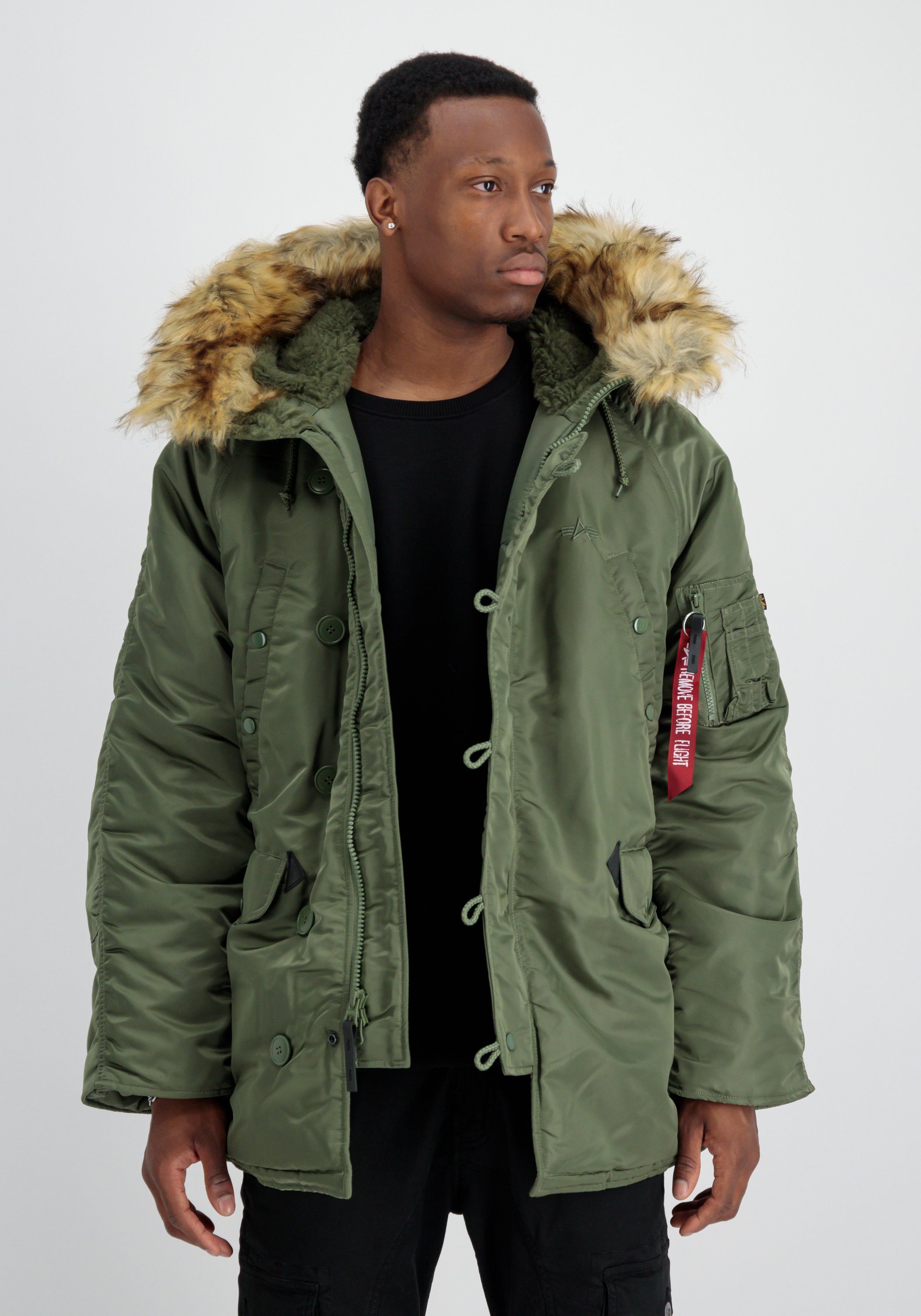 Alpha Industries Winterjack Men Cold Weather Jackets N-3B (HERITAGE)