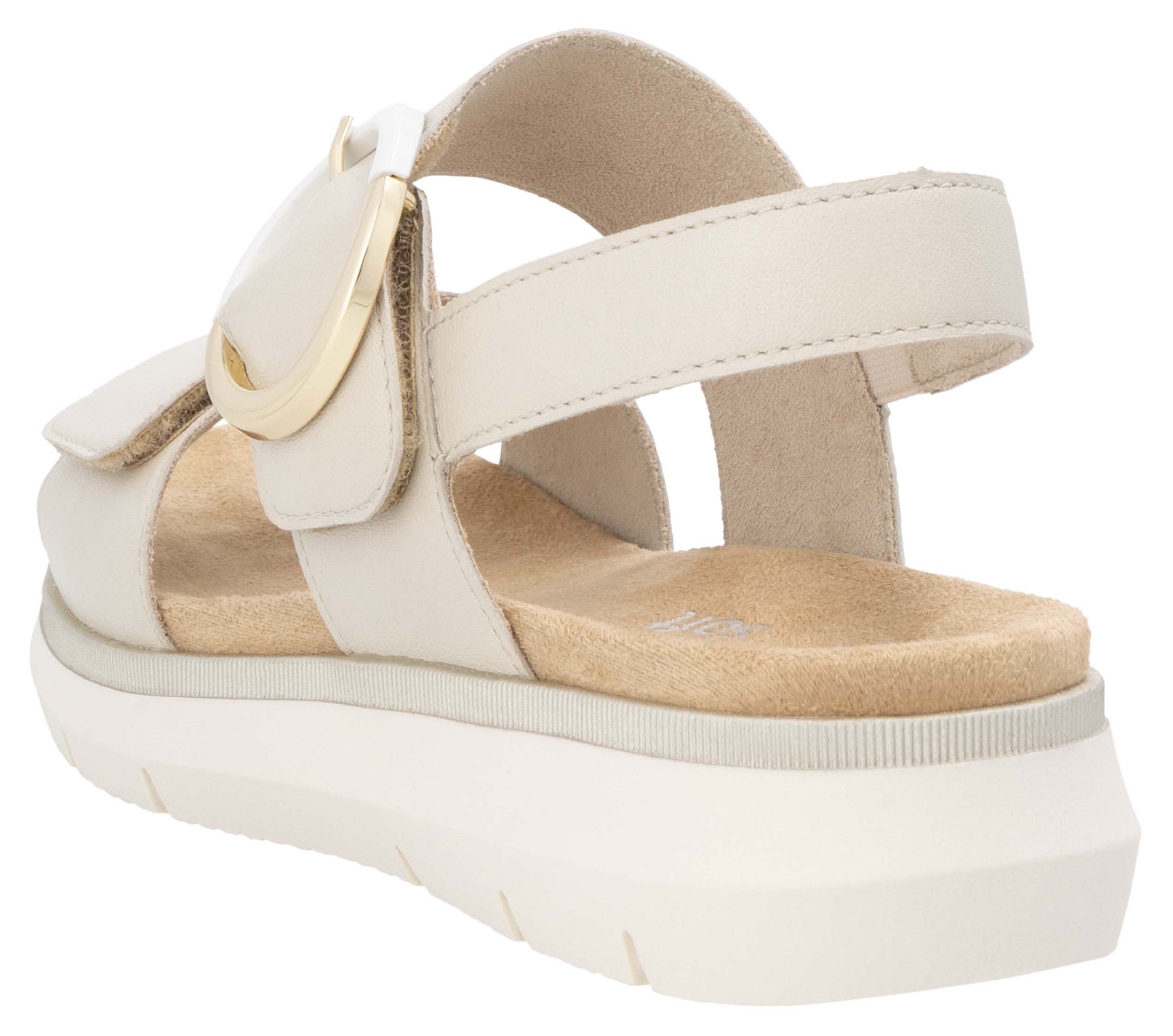 Remonte Sandalen , sandaal, comfort schoen, zomerschoen met praktische klittenbanden