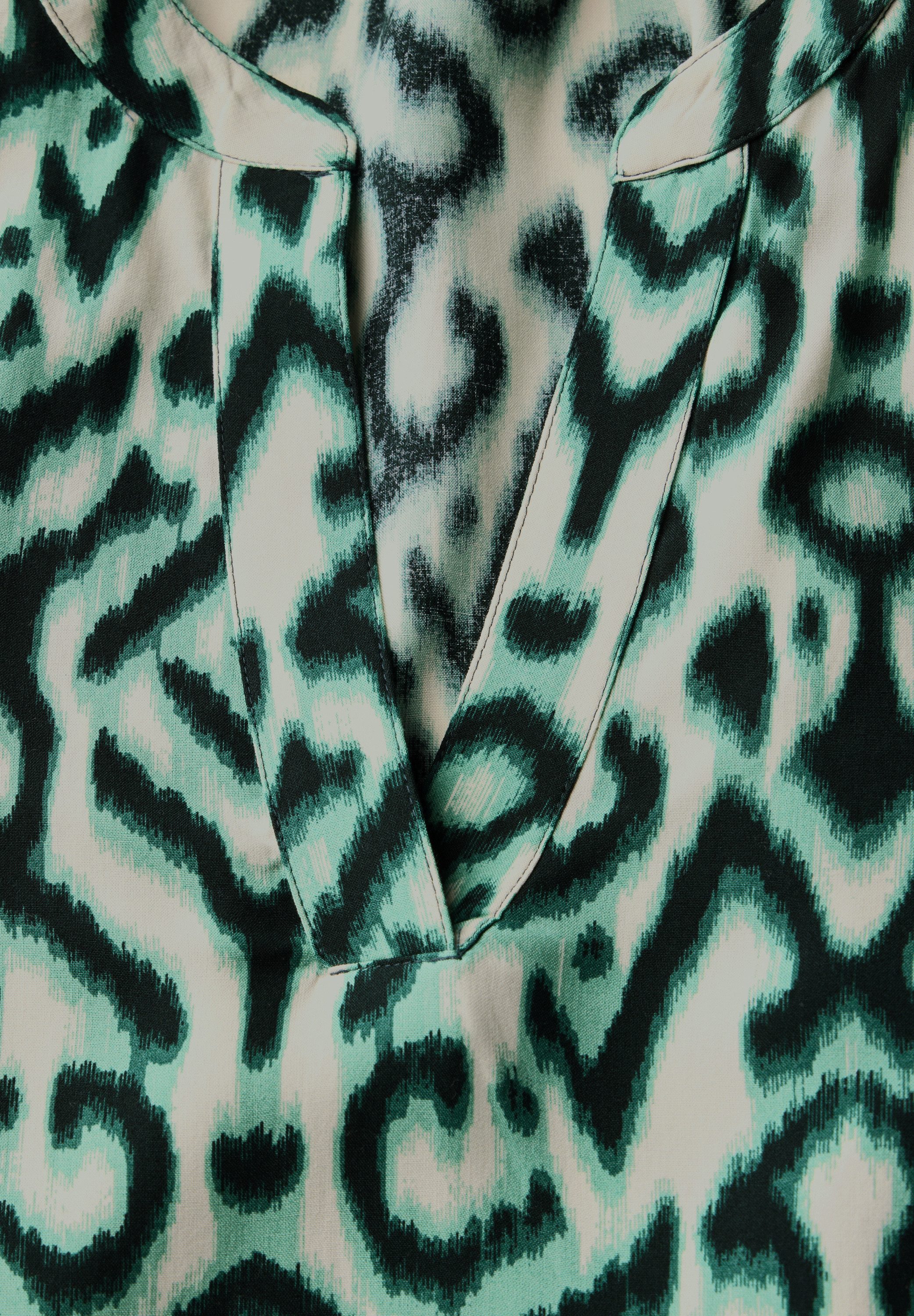 STREET ONE Blouse met korte mouwen met print all-over