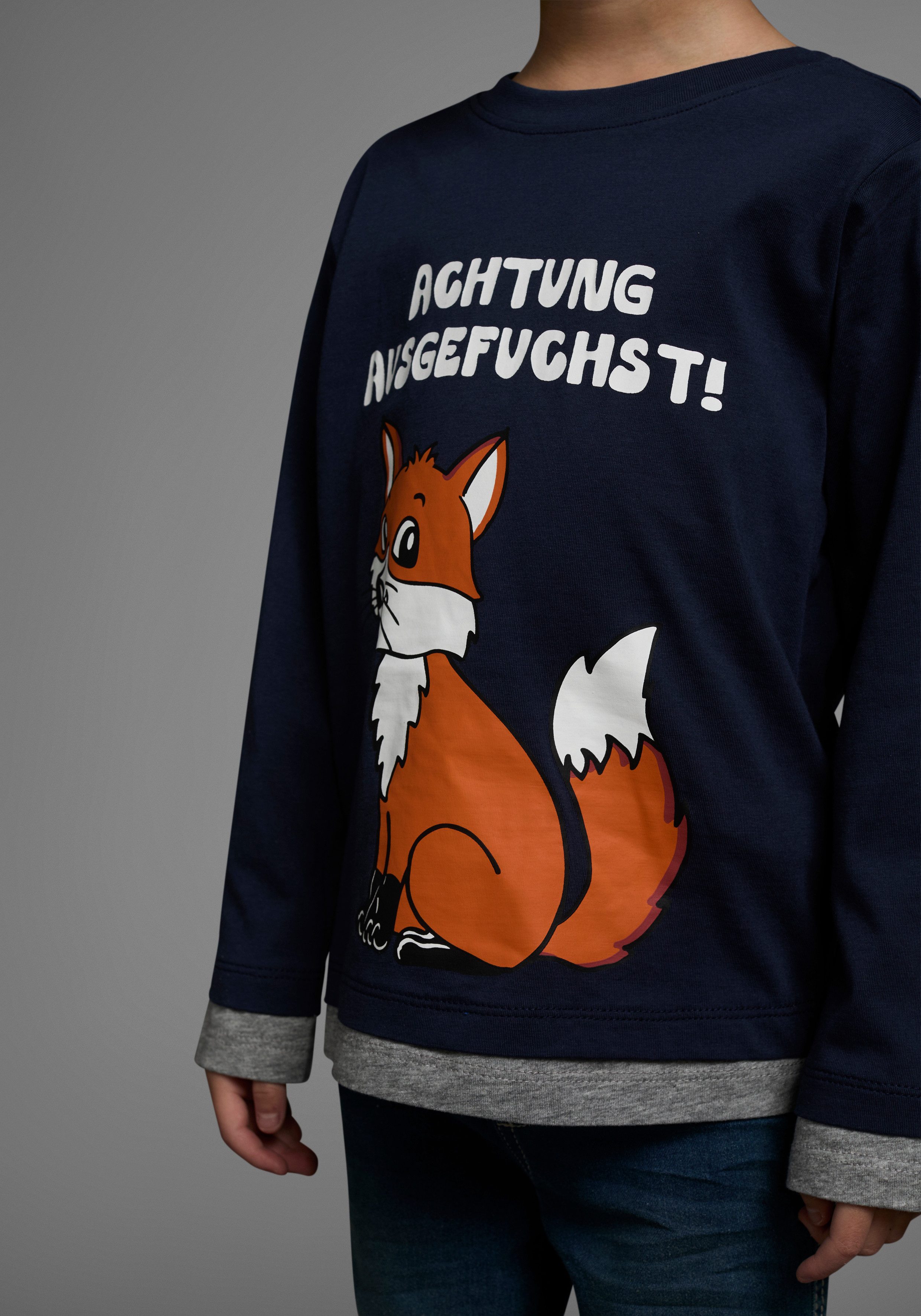 KIDSWORLD Shirt met lange mouwen Let op knutselwerk