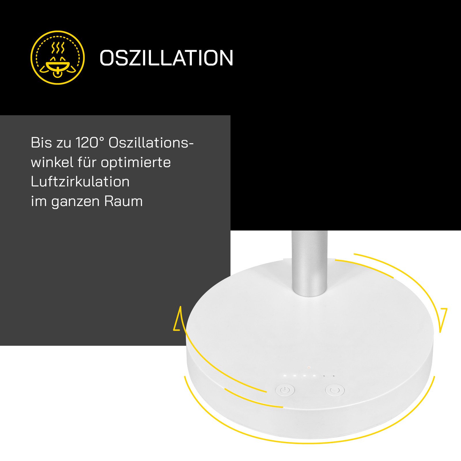 Gutfels Tafelventilator »VENTI 3020 R«