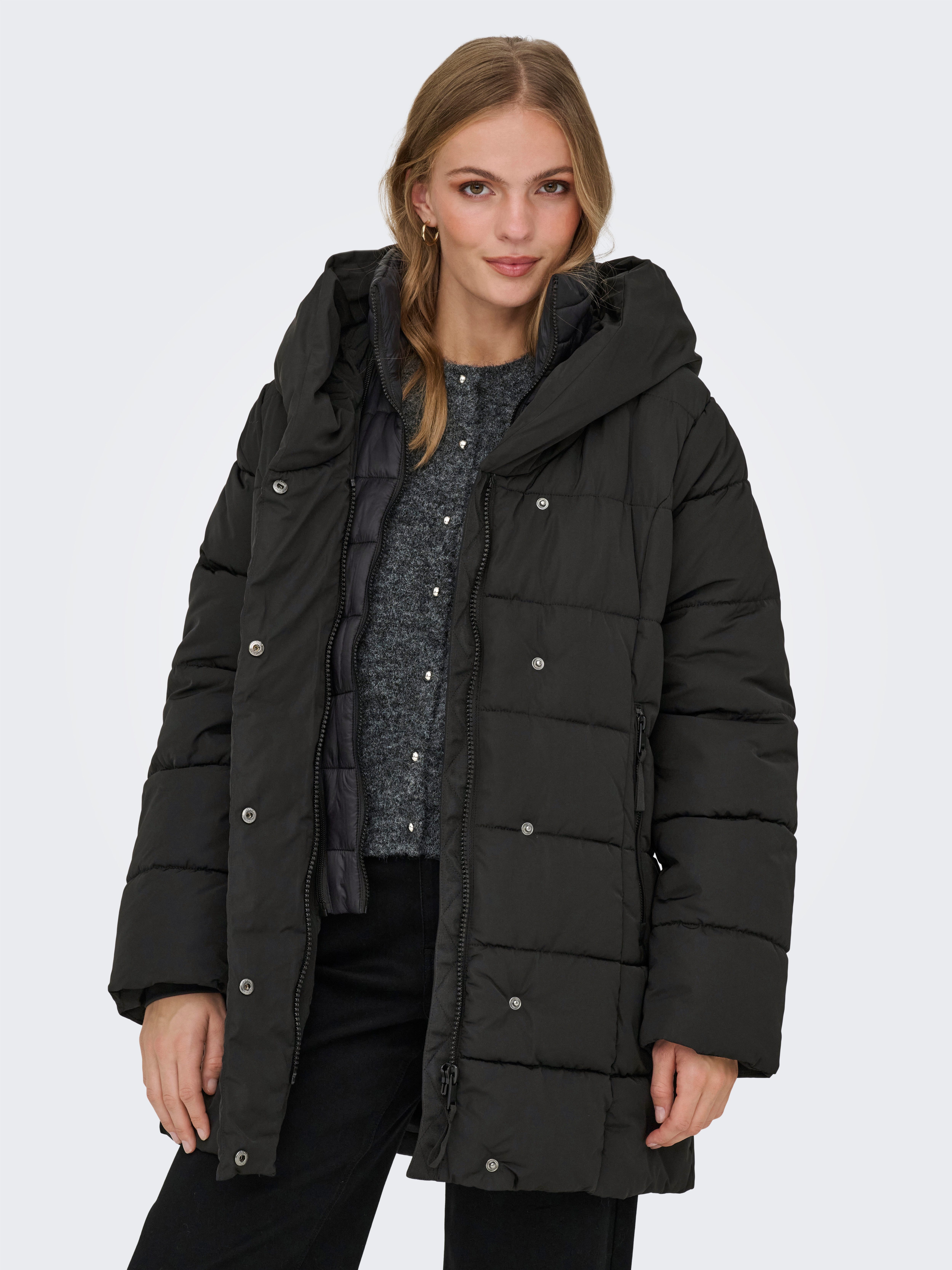 Only Gewatteerde jas ONLCHRISTIE PUFFER COAT OTW