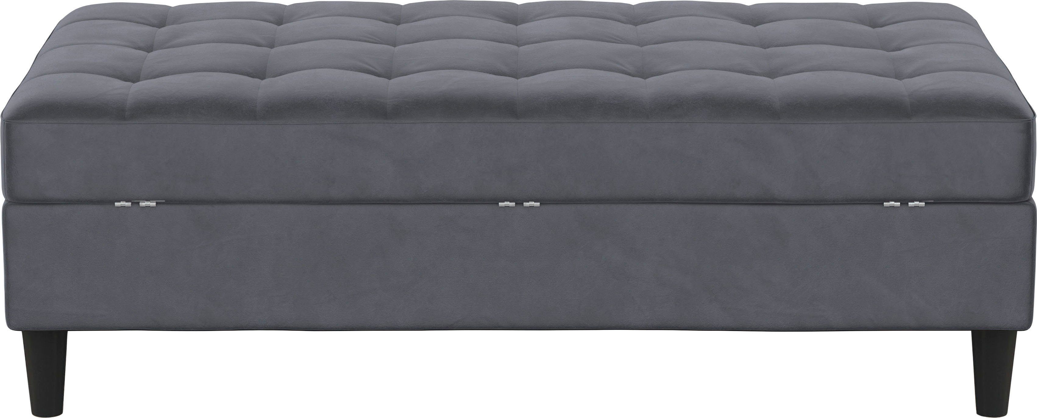 Dorel Home Hocker met bergruimte Presley Hocker met bergruimte, vrij plaatsbaar, zithoogte 43 cm