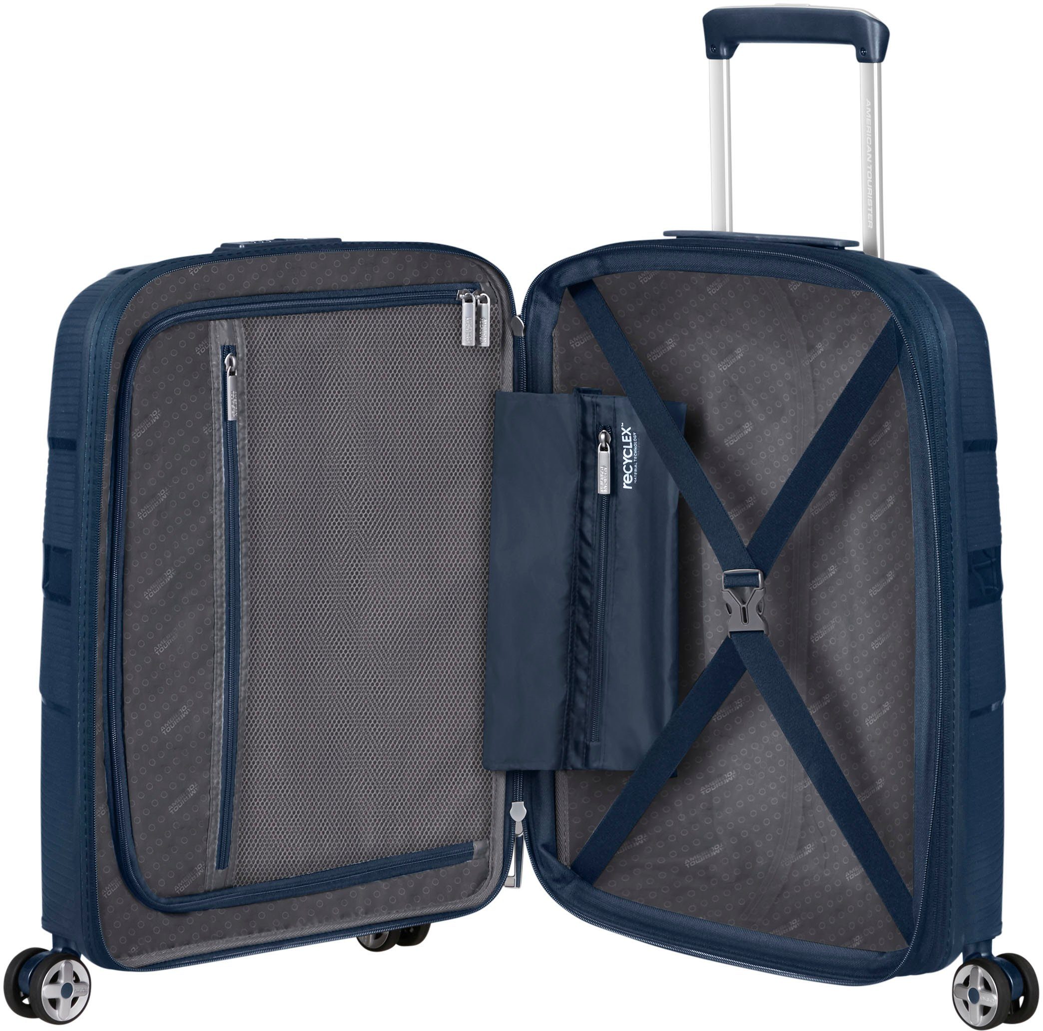 American Tourister® Hardshell-trolley STARVIBE 55 Handbagage-koffer reiskoffer met TSA-cijferslot